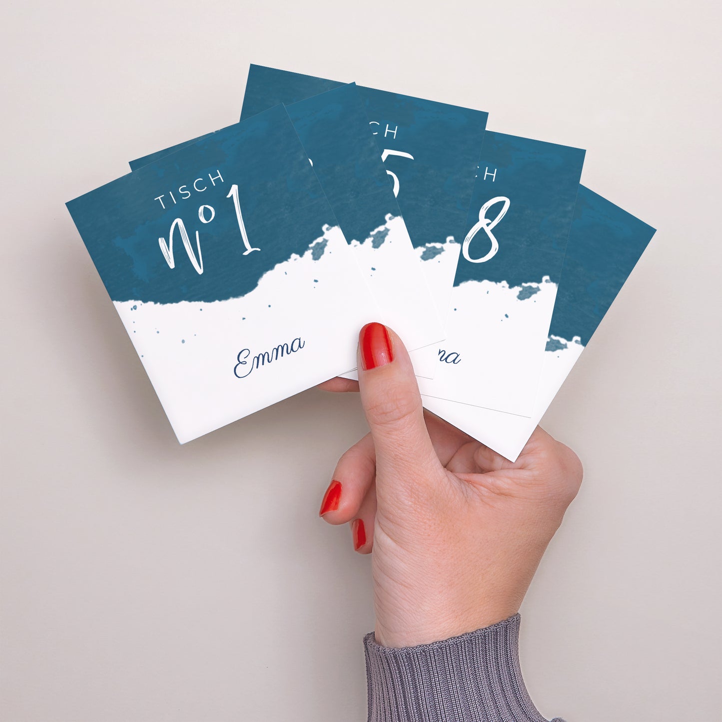 Fotoabzug Hochzeit Pack von 12 Das blaue Gold foto N° 3