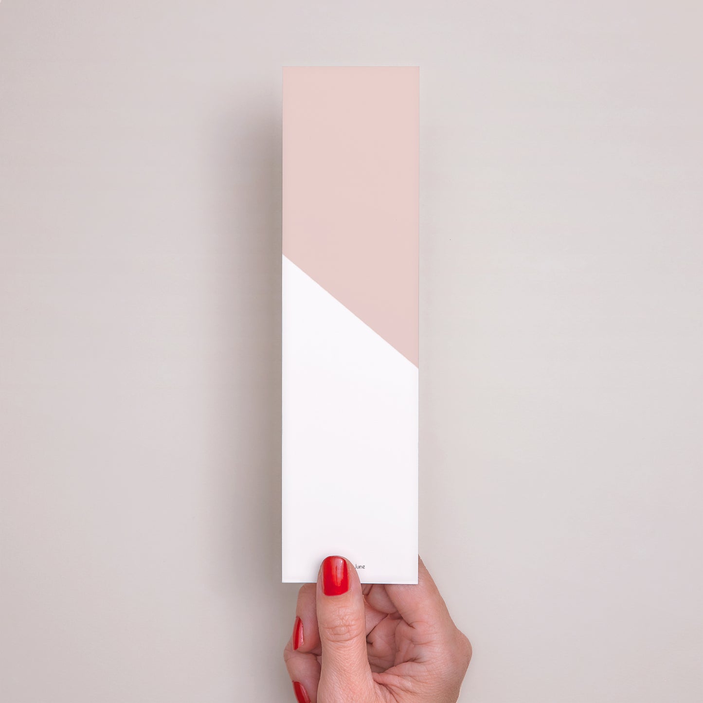 Dankeskarte Hochzeit Lesezeichen Boho Wasserfarben foto N° 3