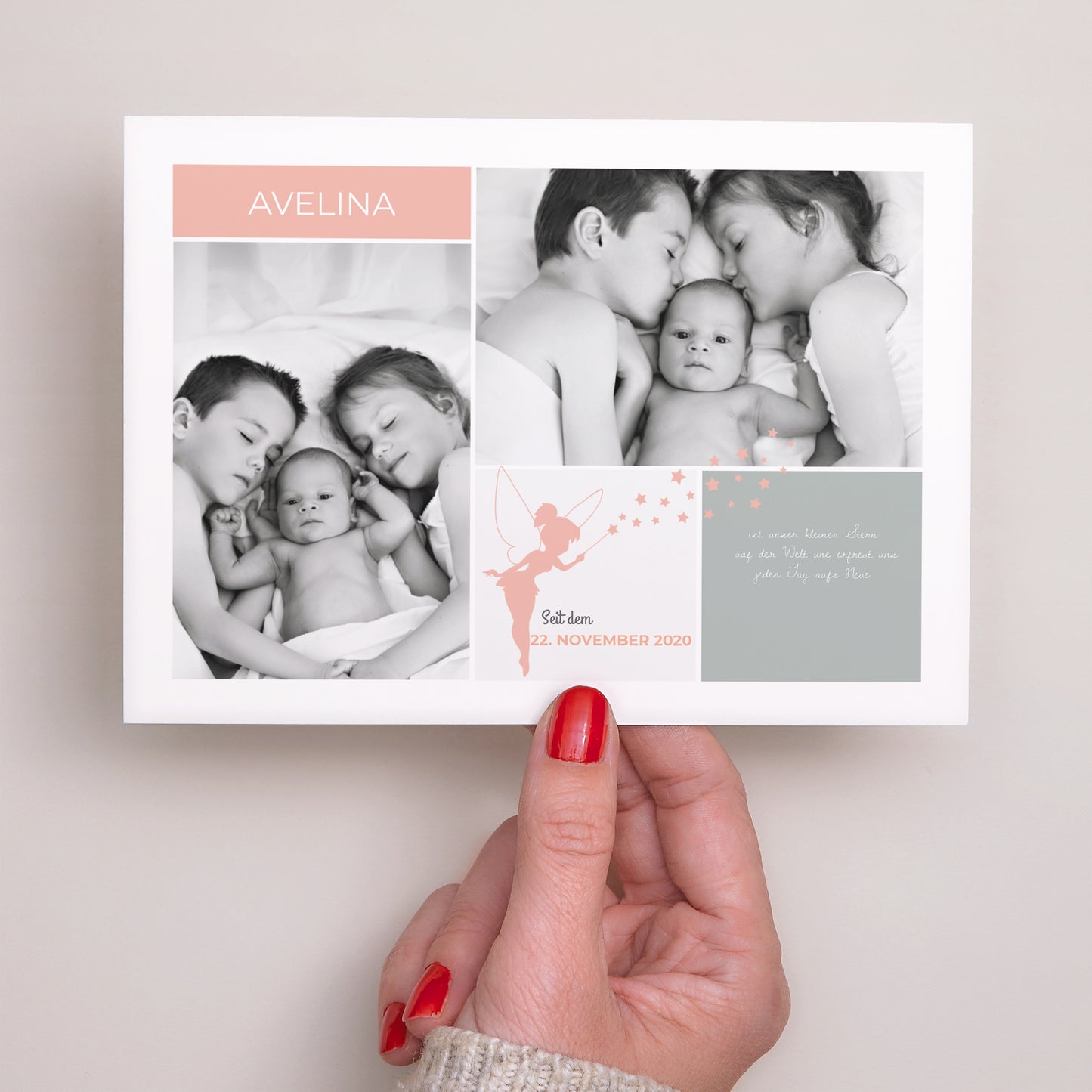 Geburtskarte Landschaft es ist magisch! foto N° 3