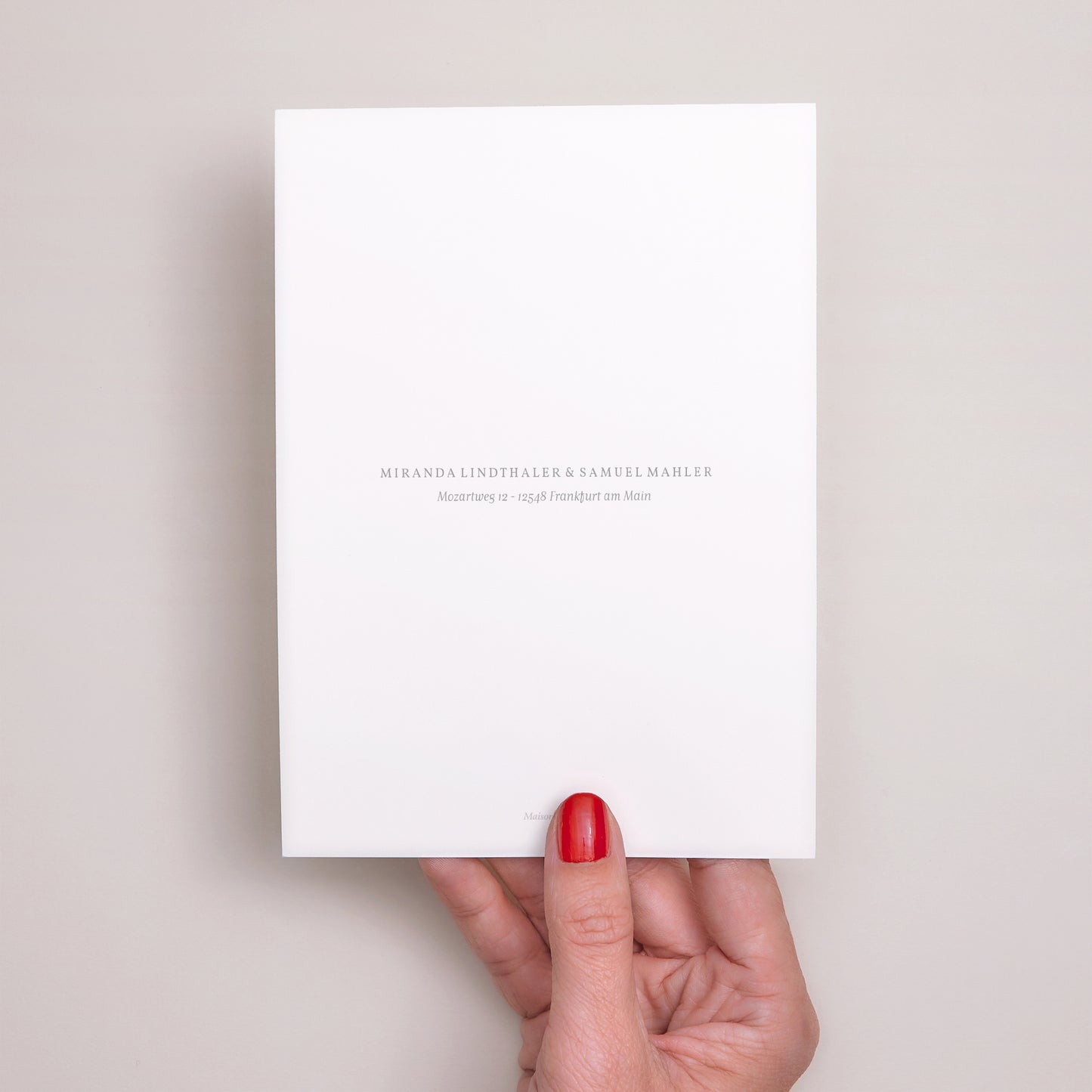 Hochzeitseinladung Minimalistische Botanik foto N° 3