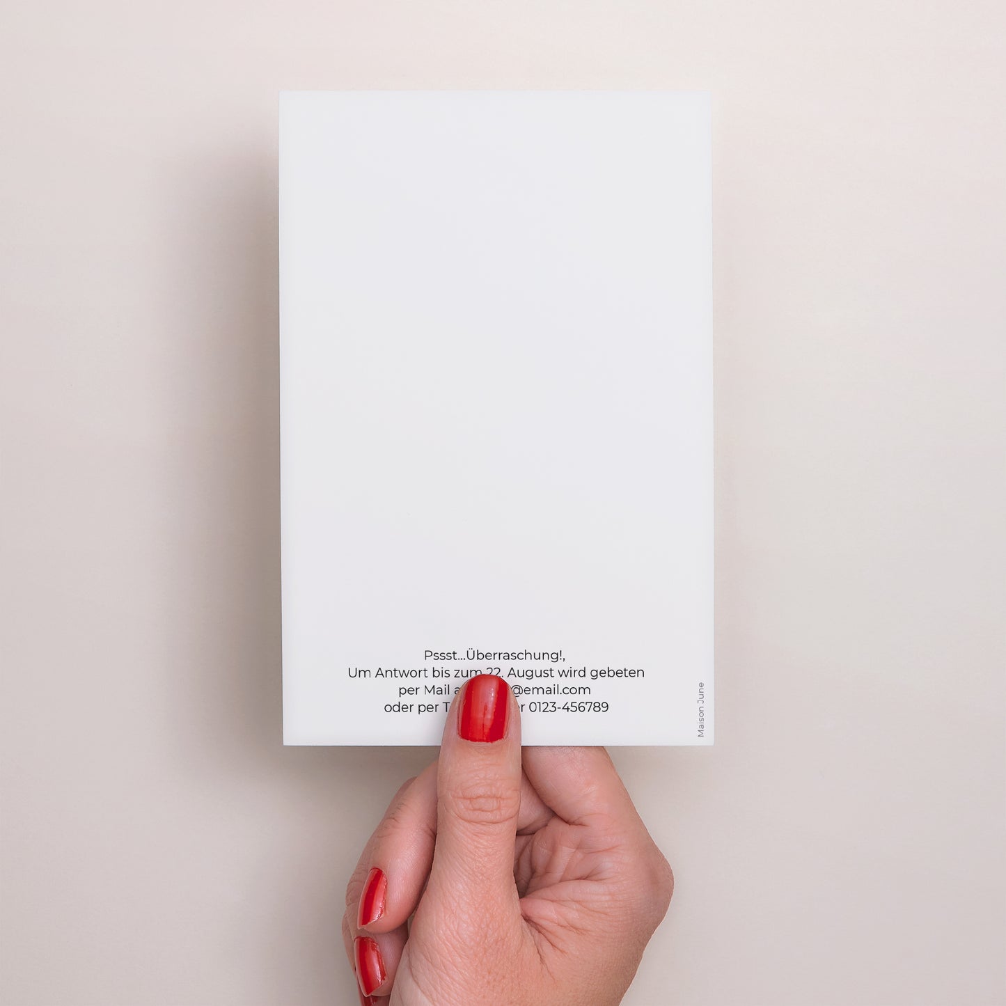 Einladungskarte Geburtstag PortraitPorträt Zahl 30 foto N° 3