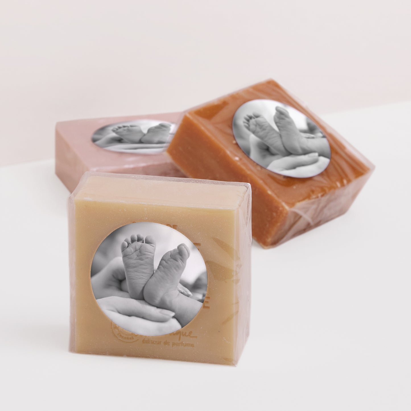 Sticker Geburt Rund Baby Girl Gold foto N° 2