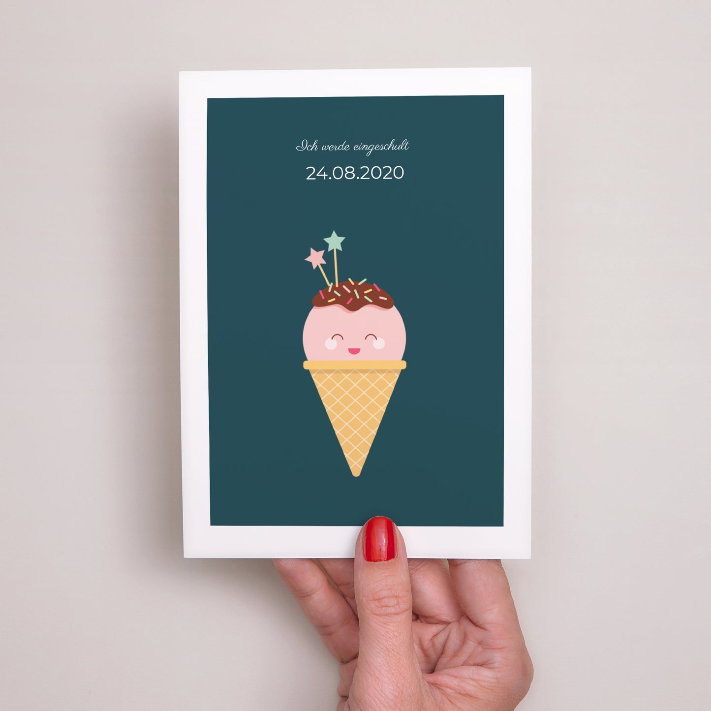 Karte Objekte Happy icecream foto N° 2
