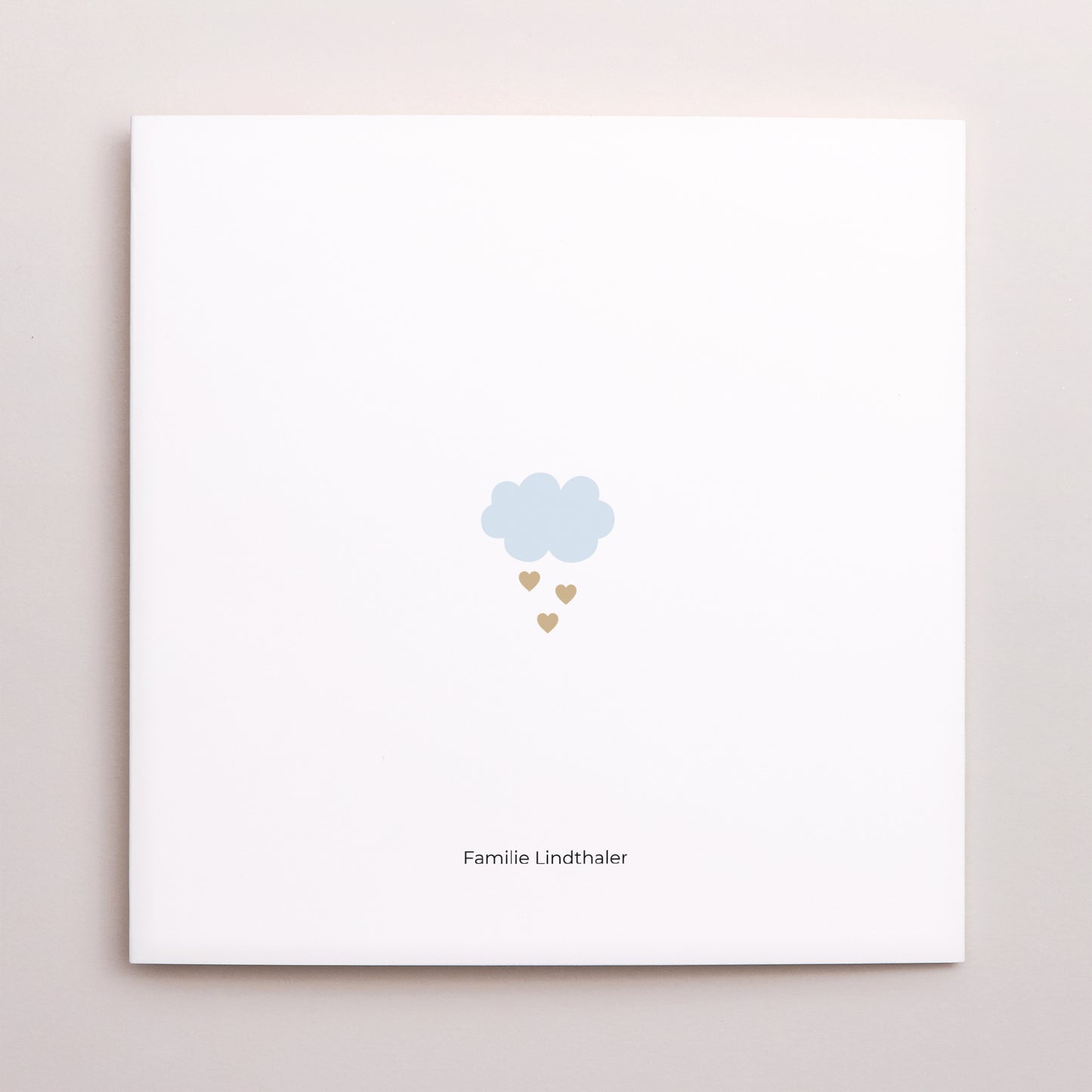 Einladungskarte Objekte Doppelflügiges Quadrat Rainbow boy foto N° 3