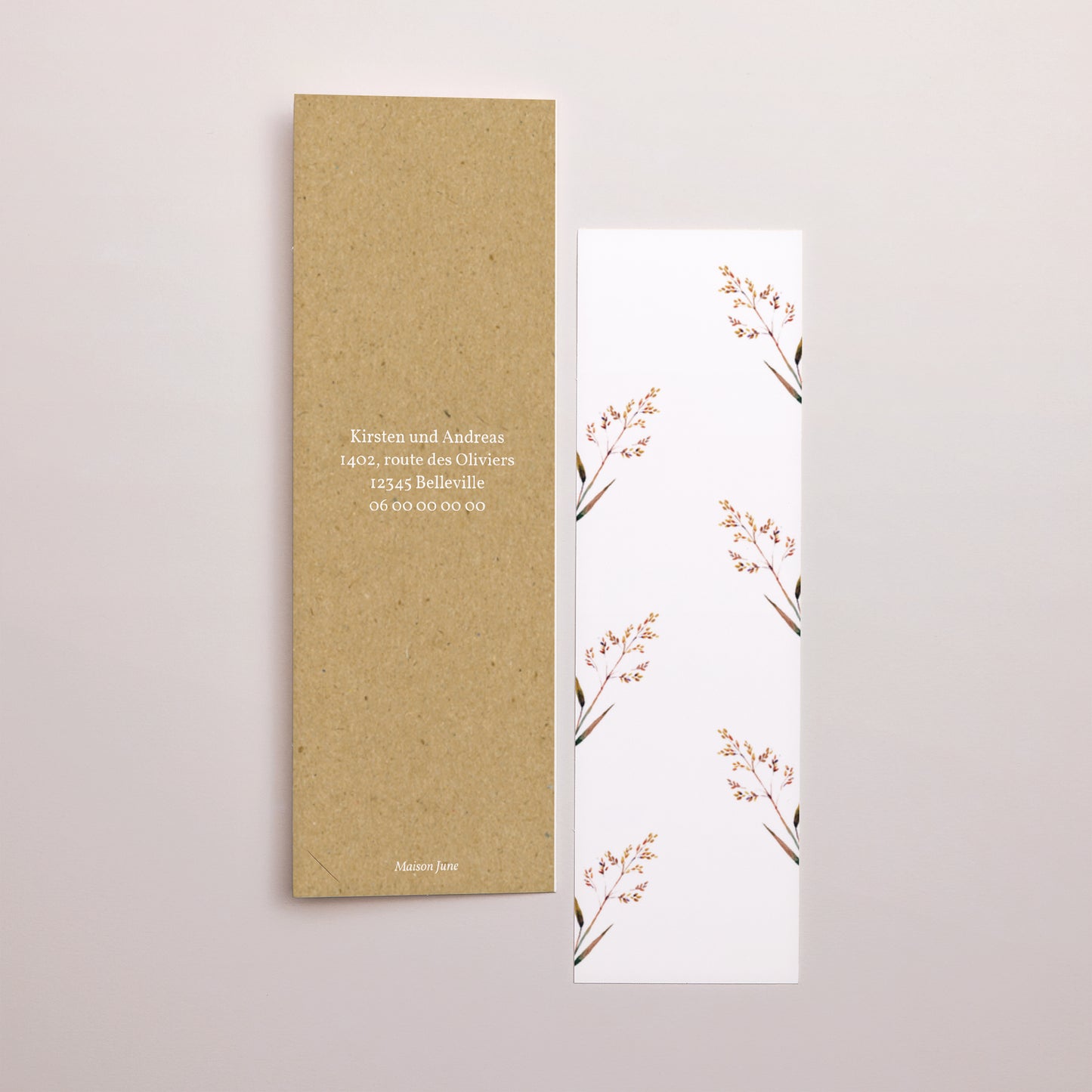 Hochzeitseinladung Fotoautomaten Lesezeichen Jolies Brindilles foto N° 3