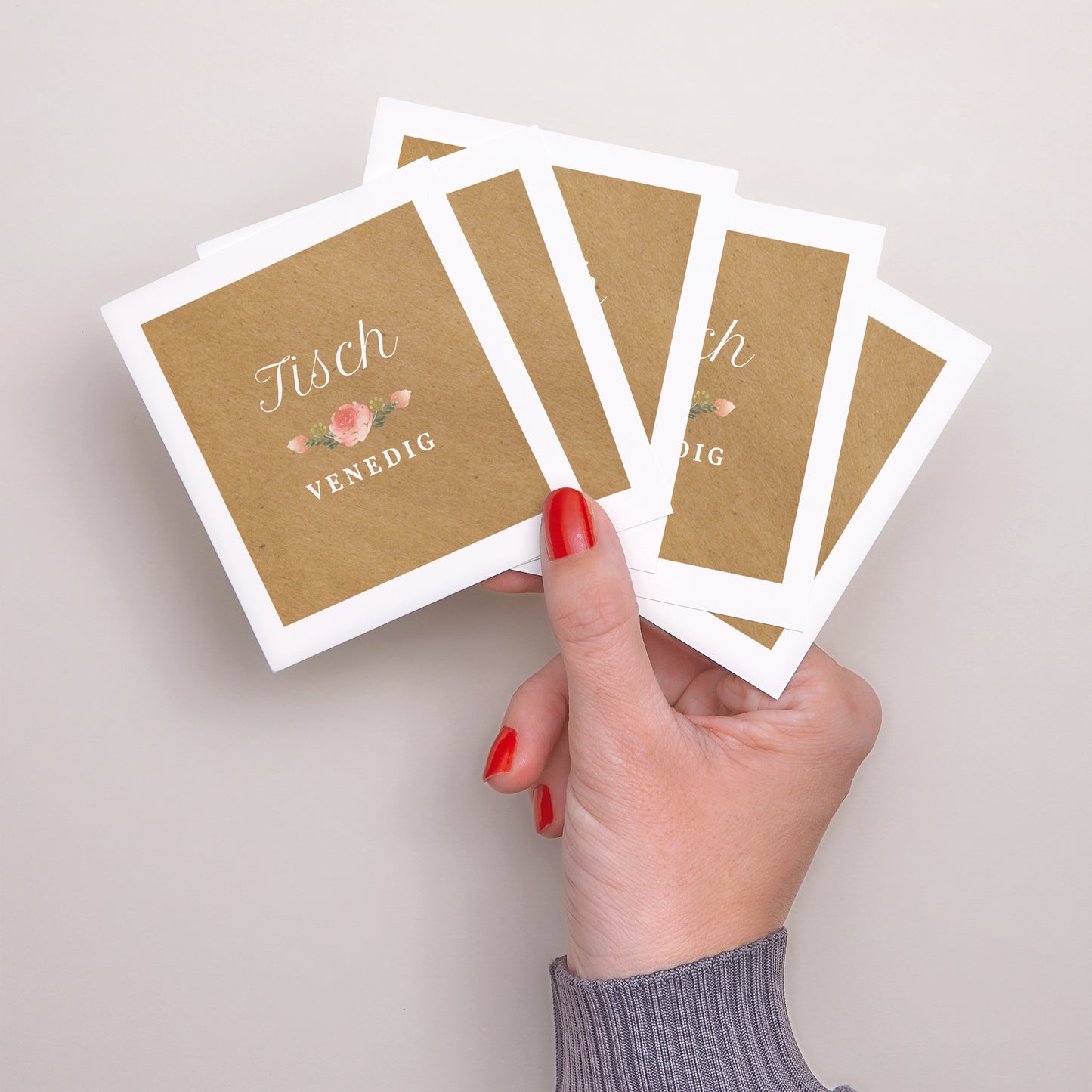 Fotoabzug Hochzeit Pack von 12 Floral Crown foto N° 3