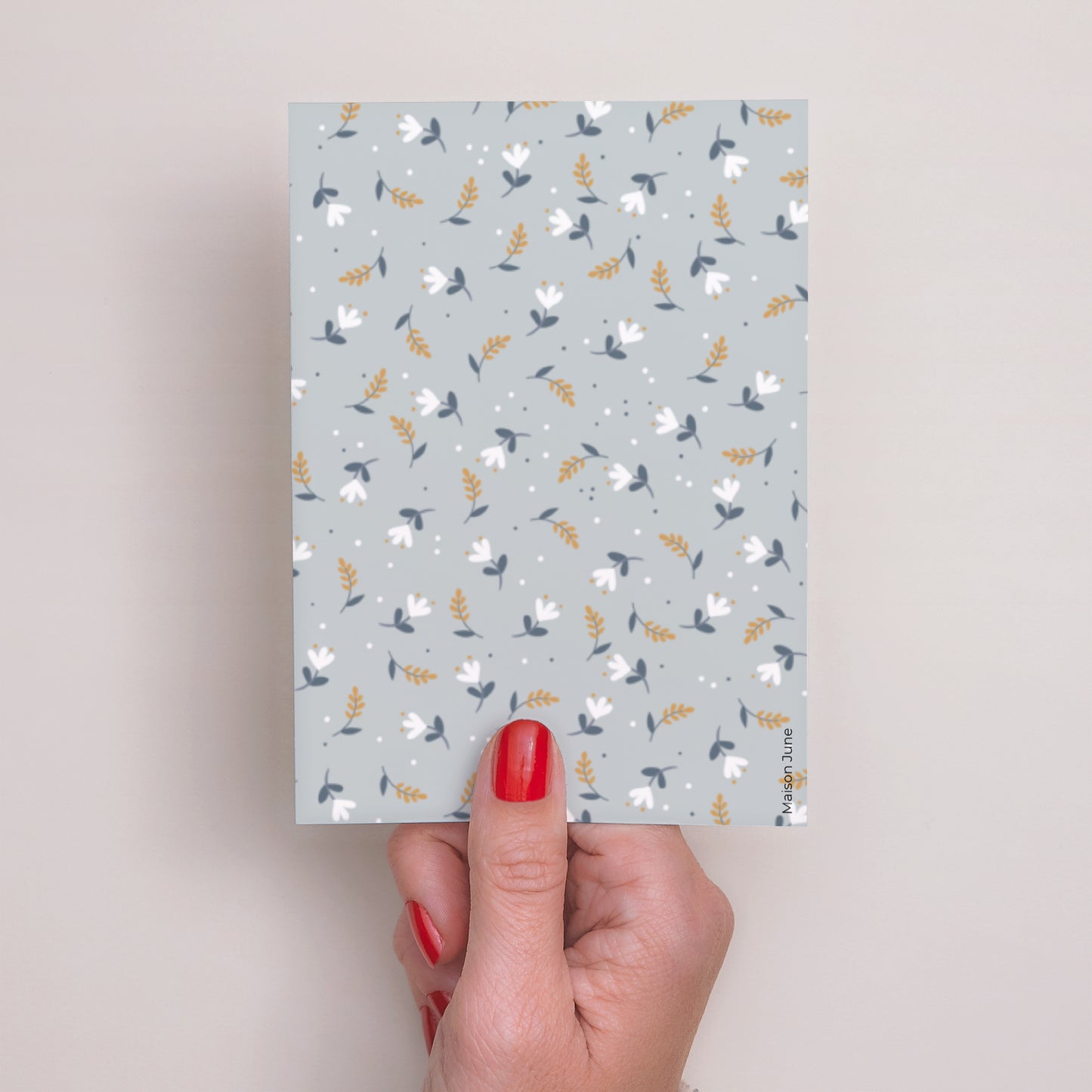 Dankeskarte Geburt Porträt Kuschelhase foto N° 3