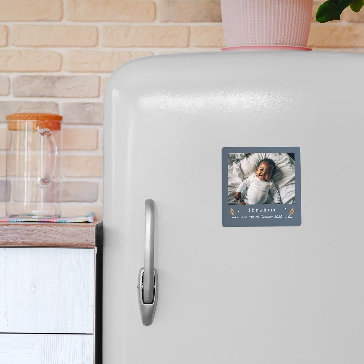 Einladungskarte Geburt Satz von 9, magnetisch. Liberty Kellner foto N° 4