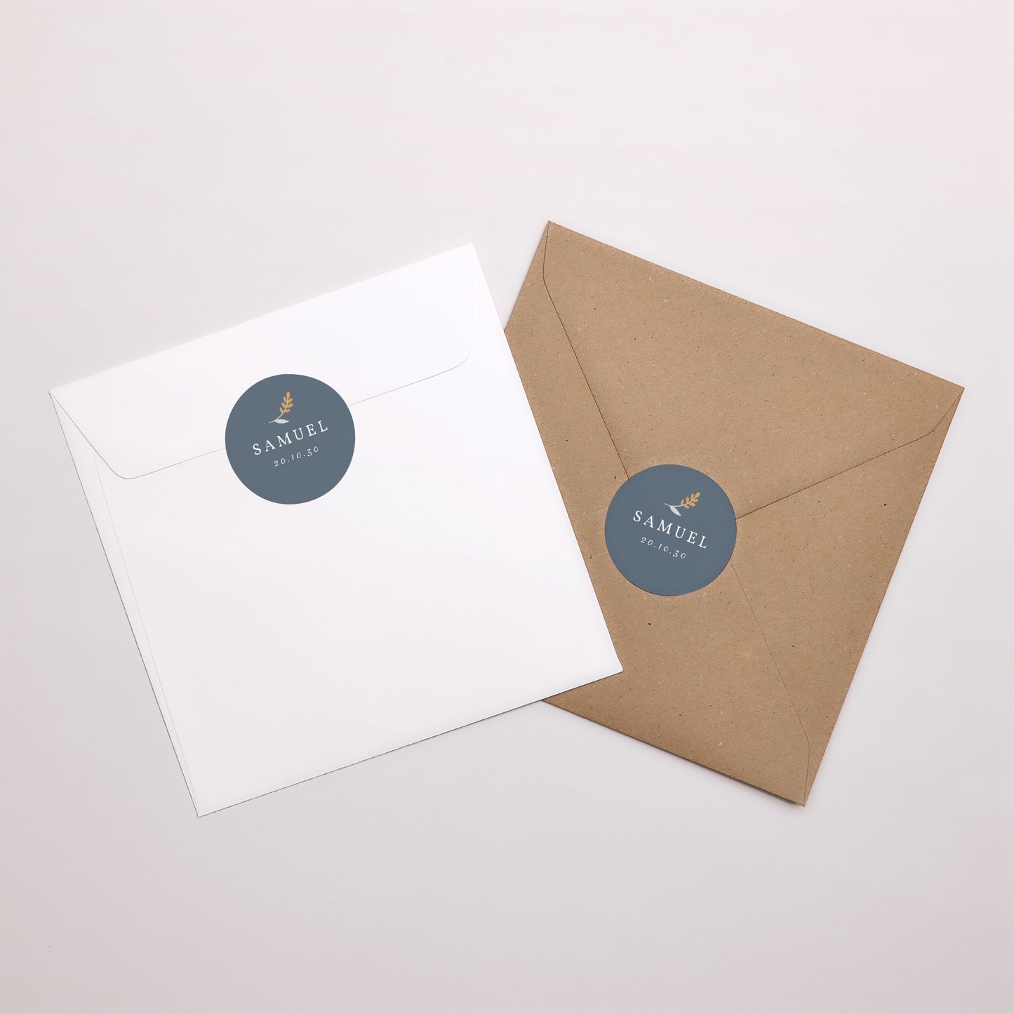 Sticker Geburt Rund Liberty Kellner foto N° 3