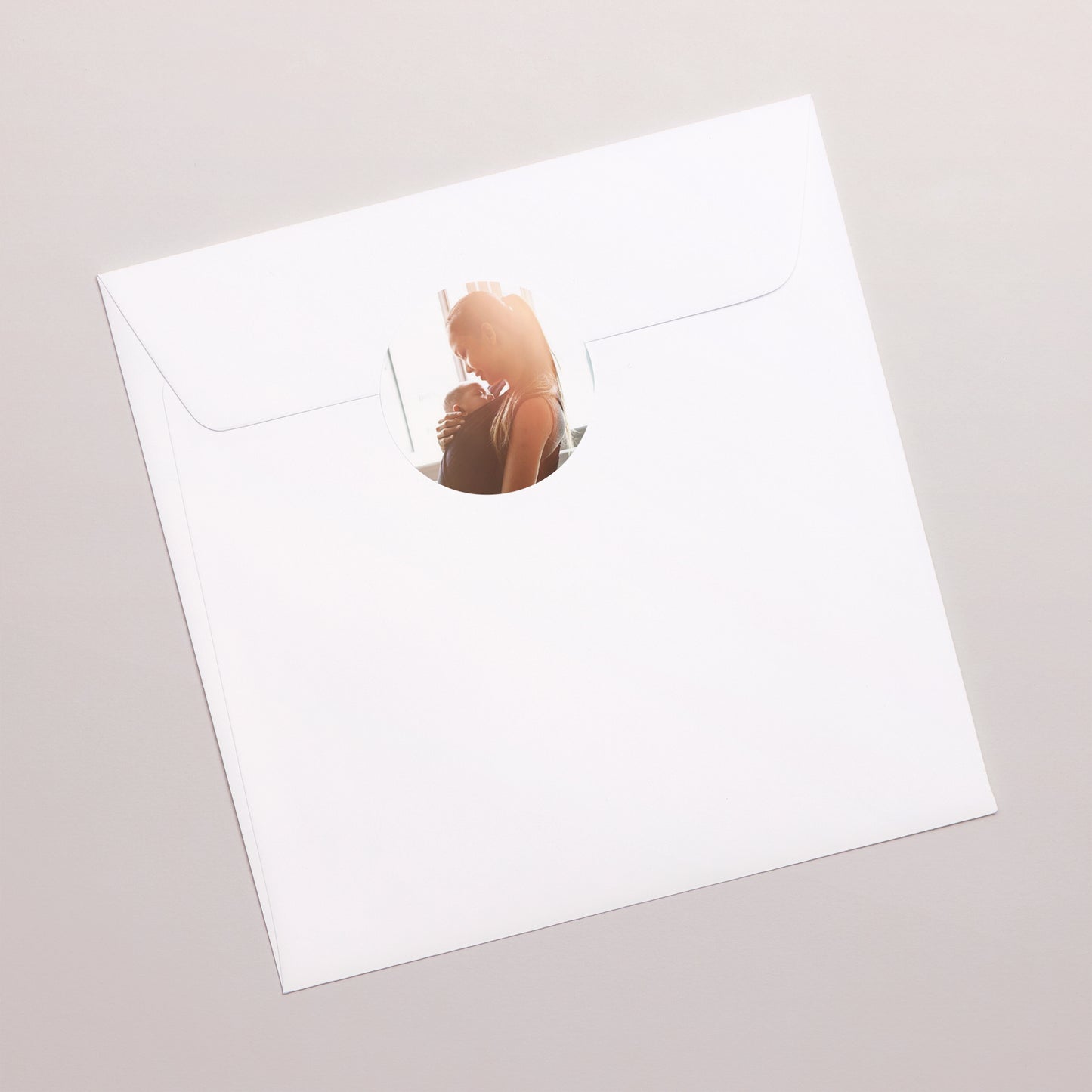 Sticker Geburt Rund Foto Pola foto N° 3