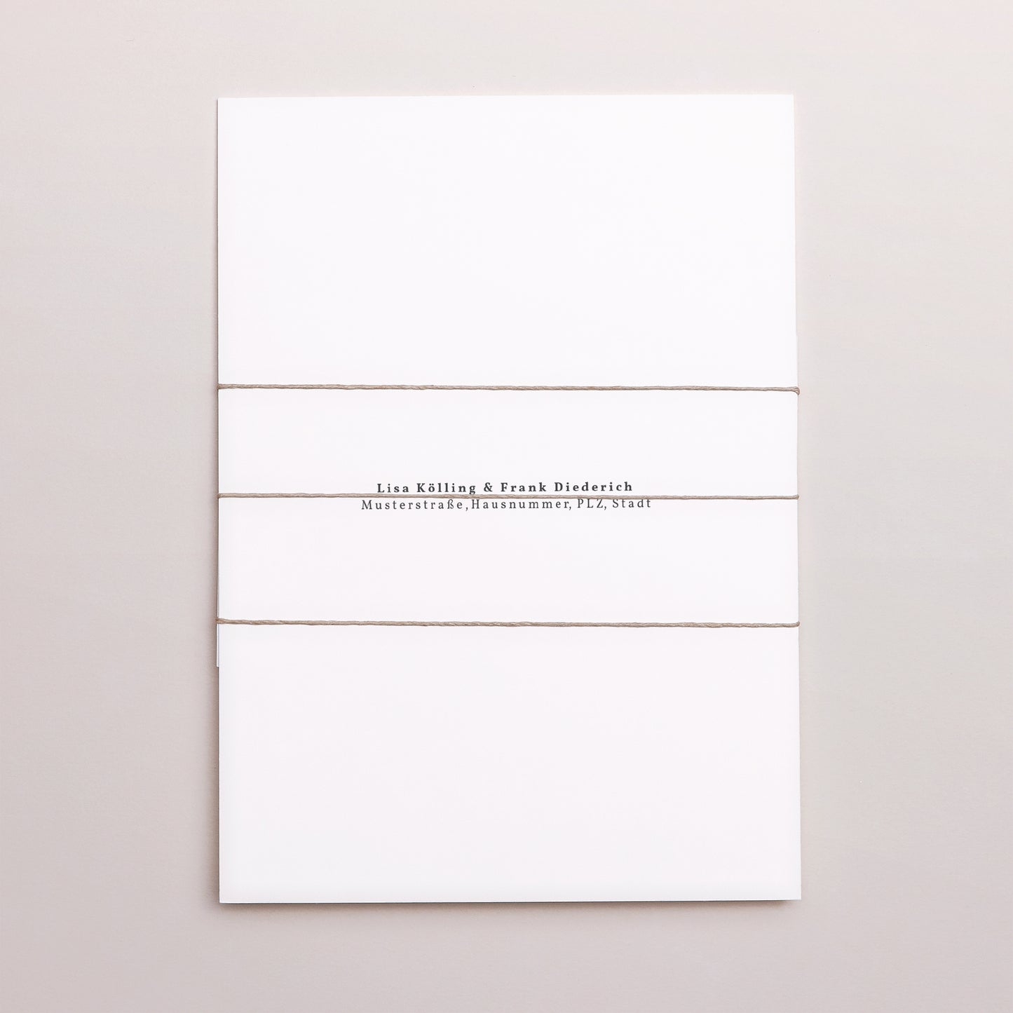 Hochzeitseinladung 3 Karten, Band Tropischer Garten foto N° 4