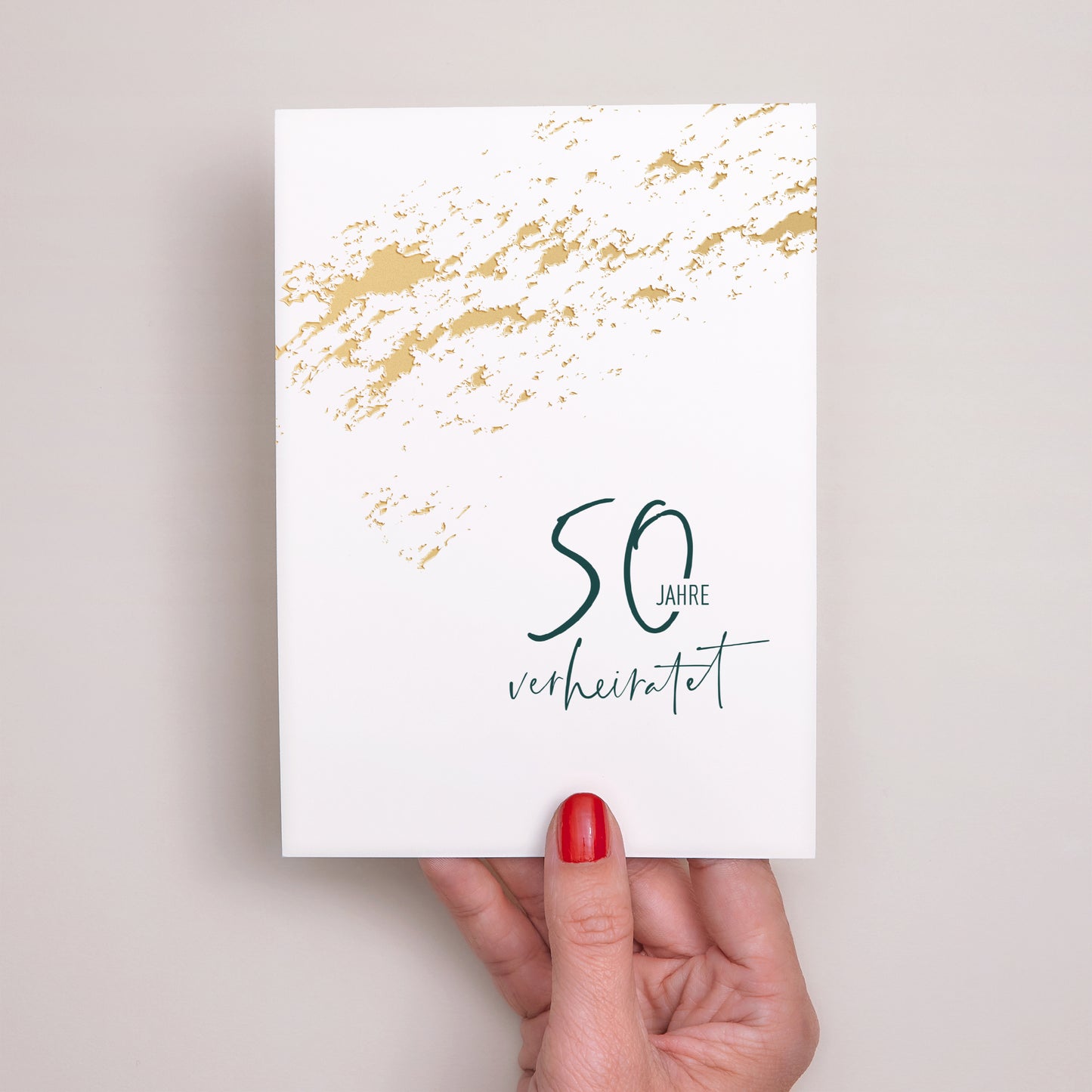 Beilegekarte Hochzeitstag 50 Jahre Liebe foto N° 2