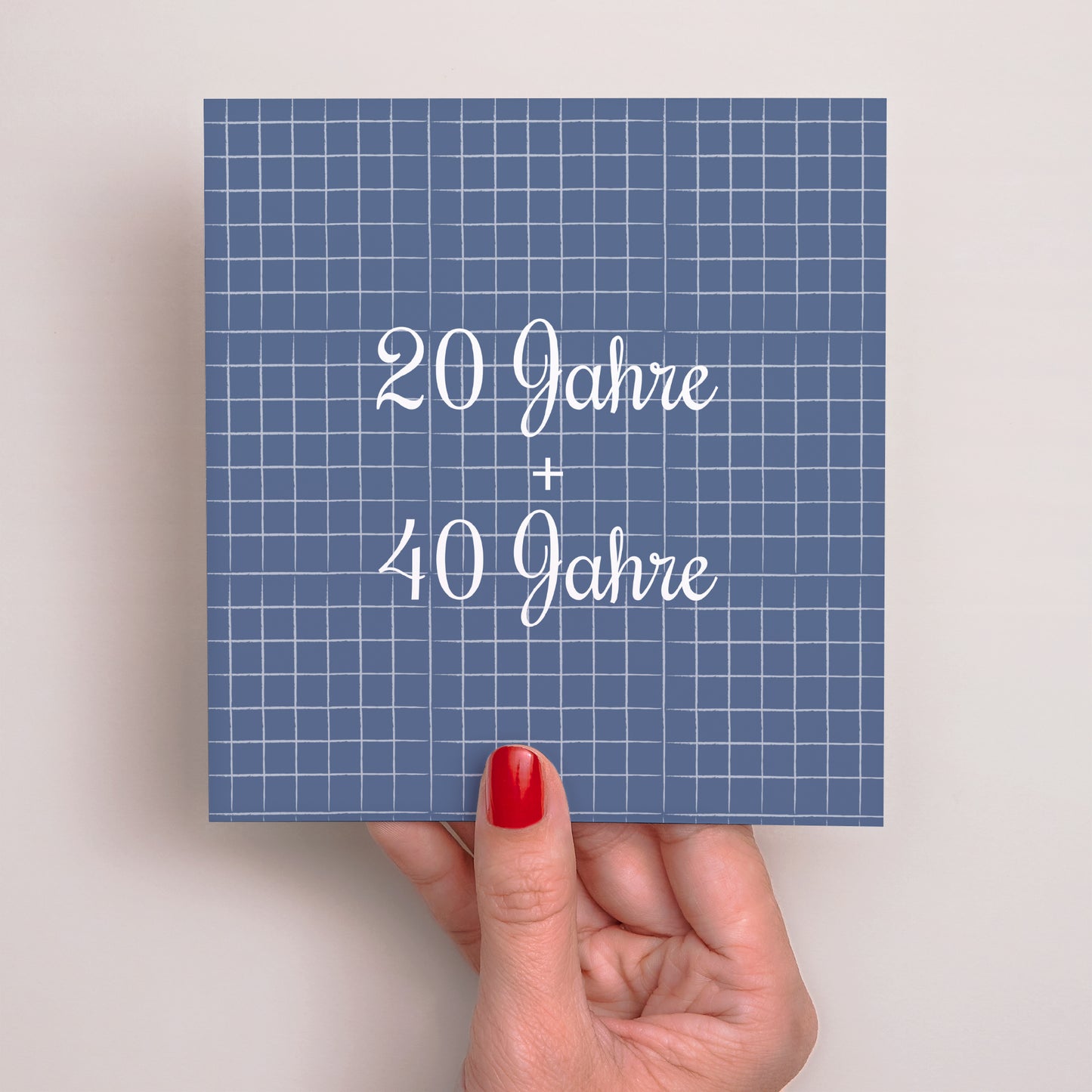 Beilegekarte Geburtstag Erwachsener Quadrat Die Rechnung bitte foto N° 2