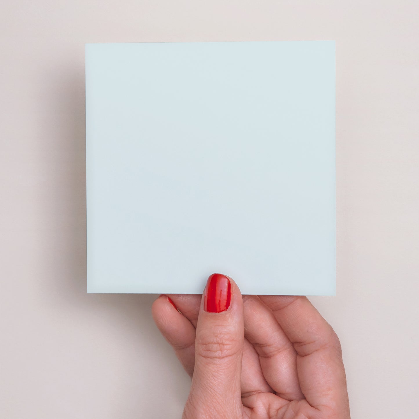 Dankeskarte Geburt Quadrat Little cloud blue foto N° 3