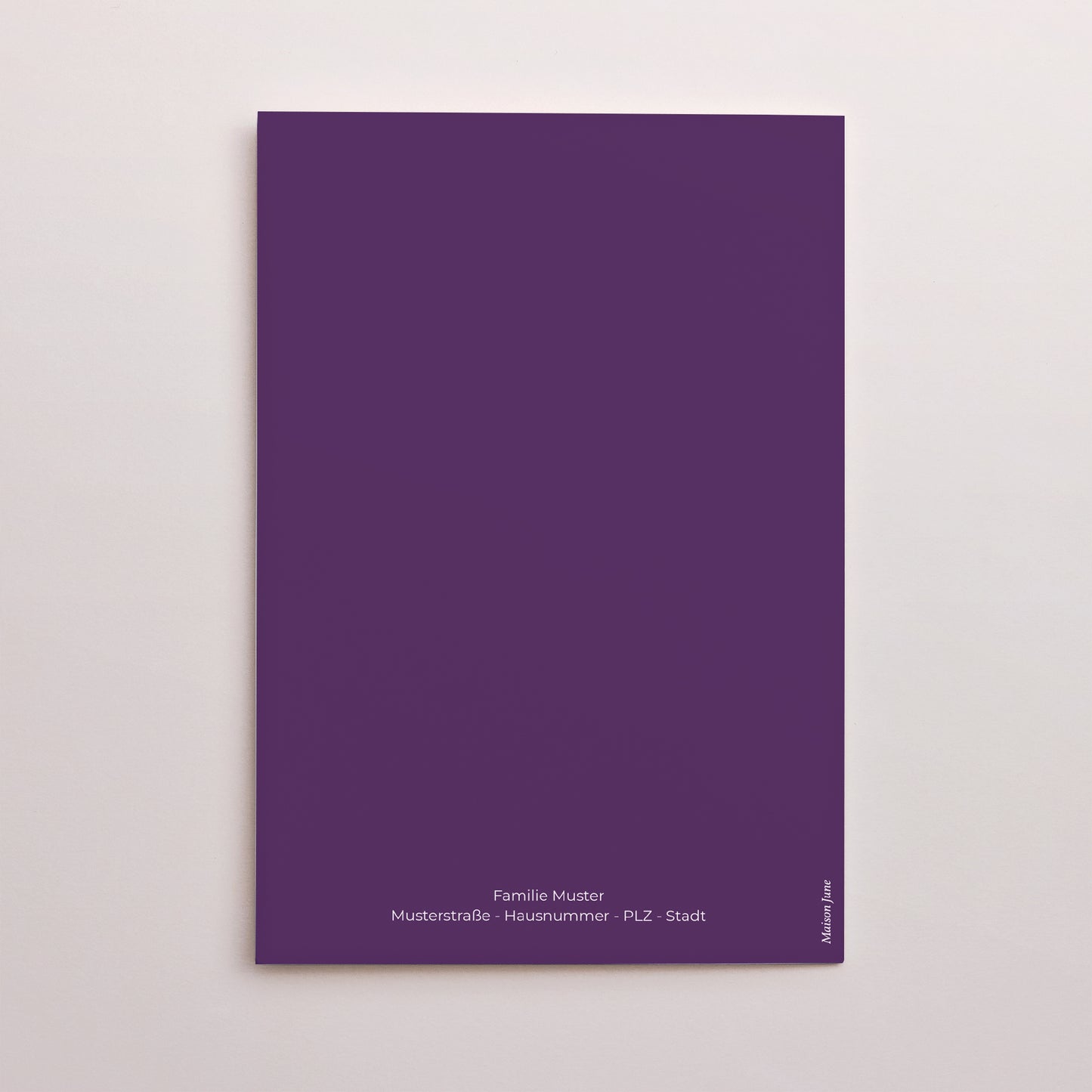 Einladungskarte Geburtstag Doppelter Porträtflügel 40 Jahre alt, Festlich, Lack foto N° 3