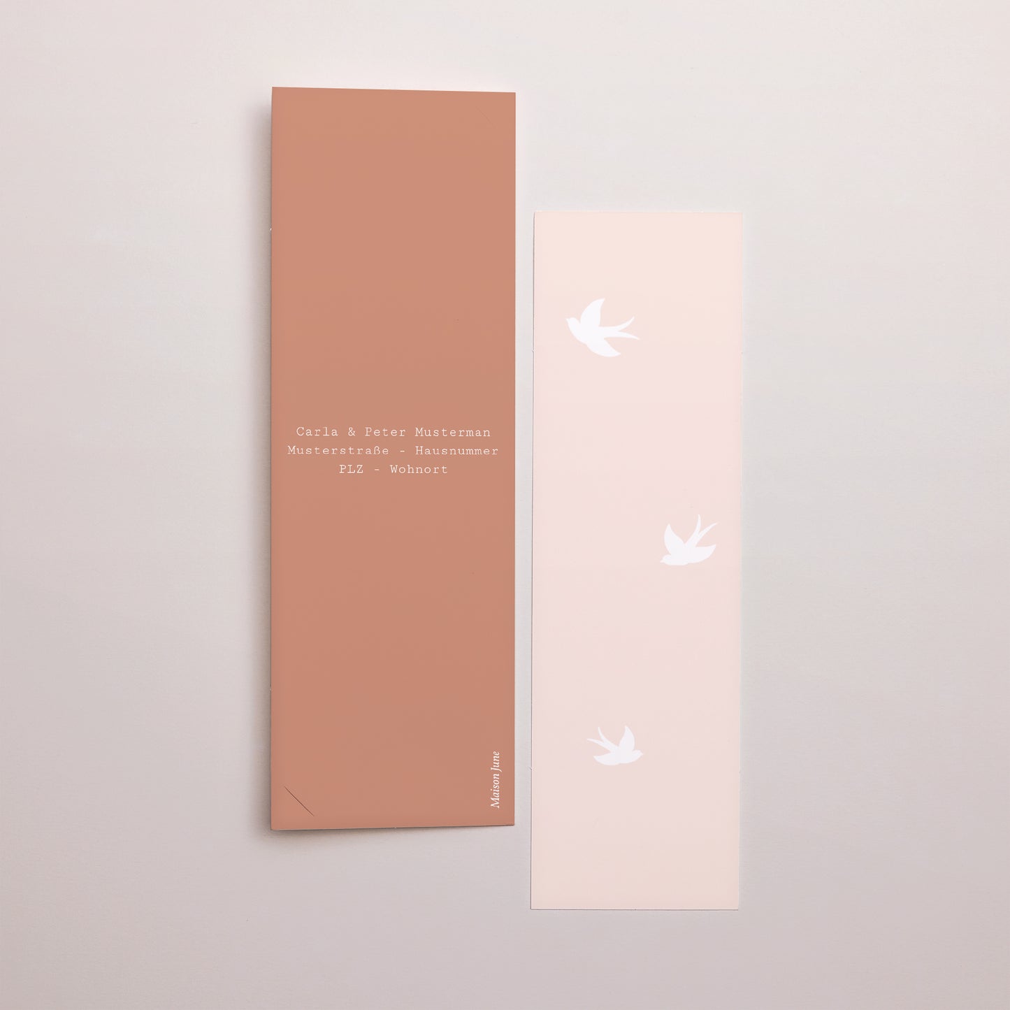 Geburtskarte Fotoautomaten Lesezeichen Rosa Kleid, Fotos, Lesezeichen foto N° 3