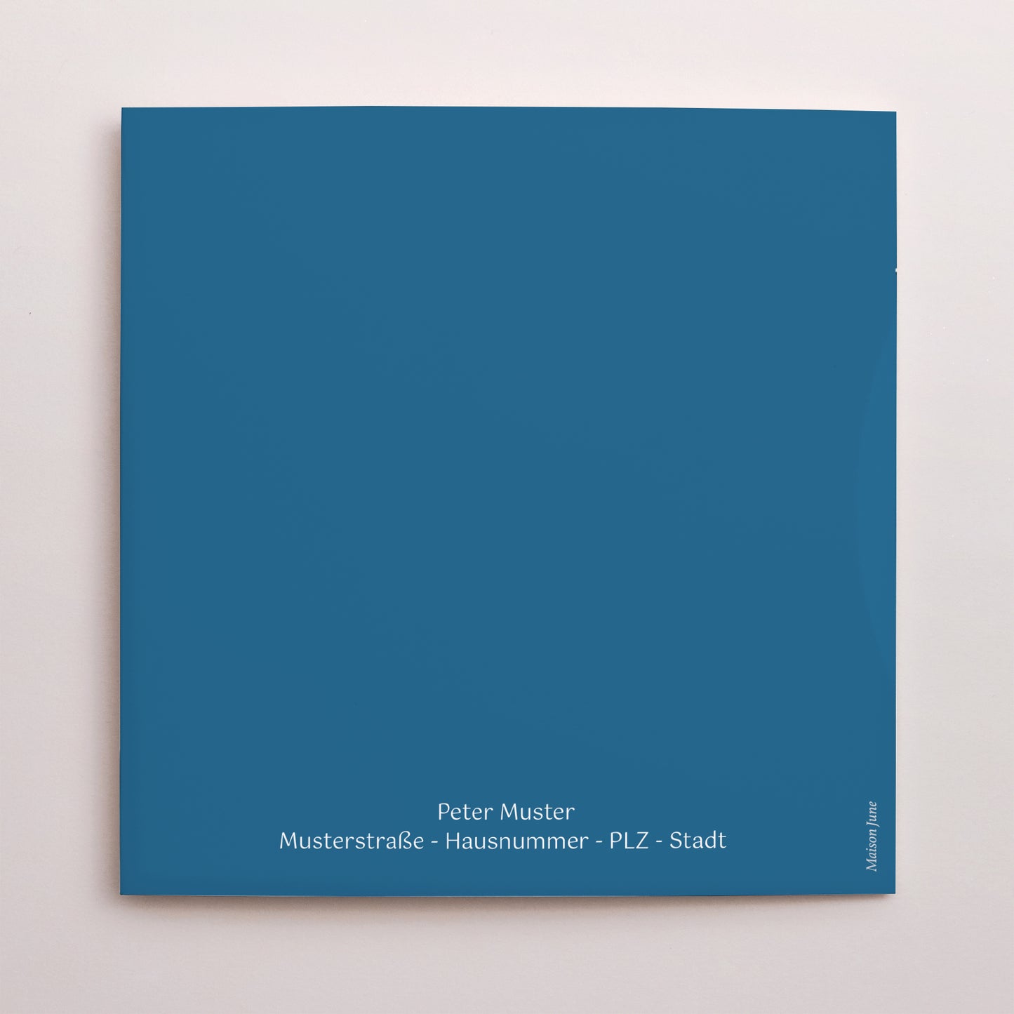 Einladungskarte Geburtstag Doppelflügiges Quadrat 70 Jahre, Zirkus, Lack foto N° 3