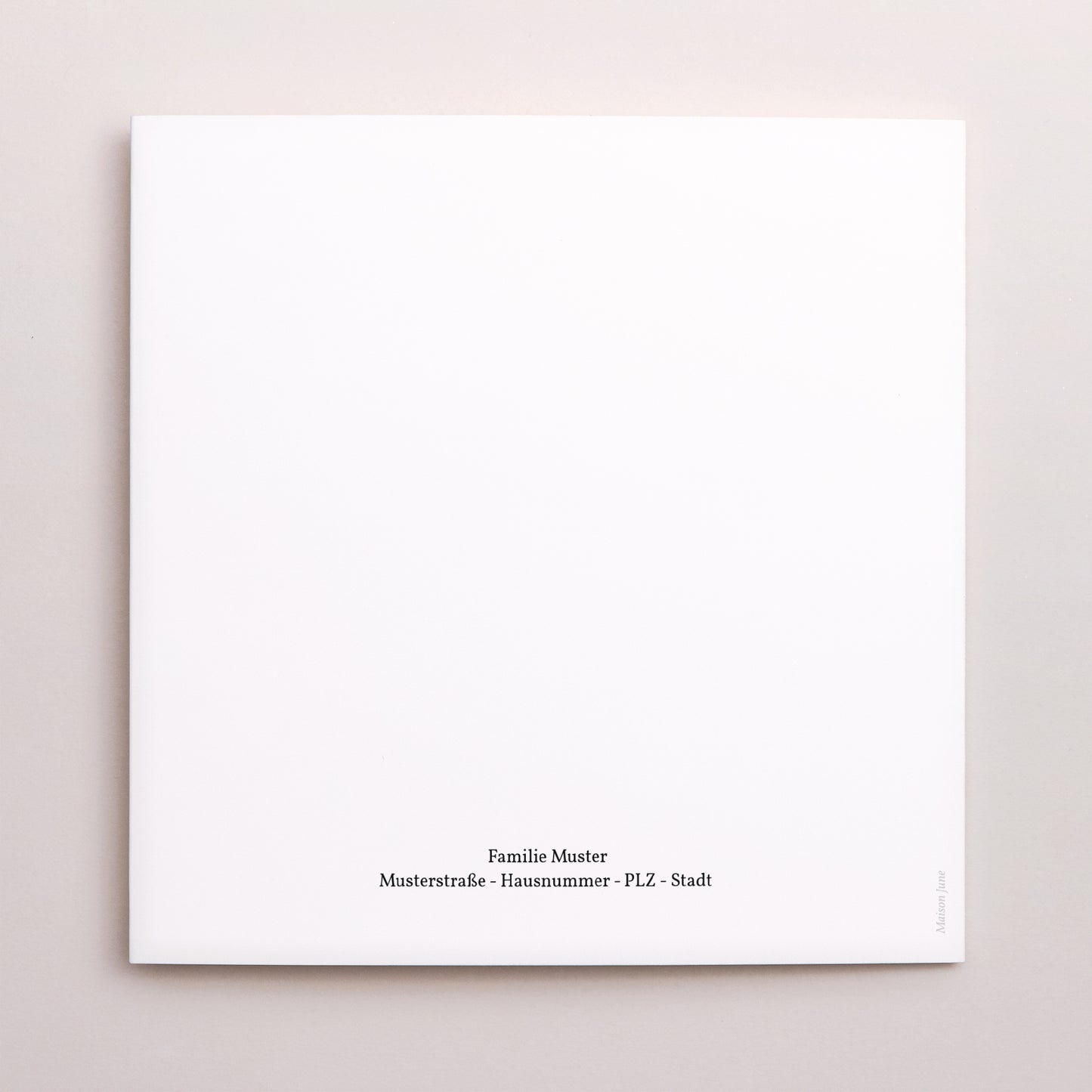 Geburtskarte Doppelflügiges Quadrat Mehrbild-Viereck-Junge foto N° 3