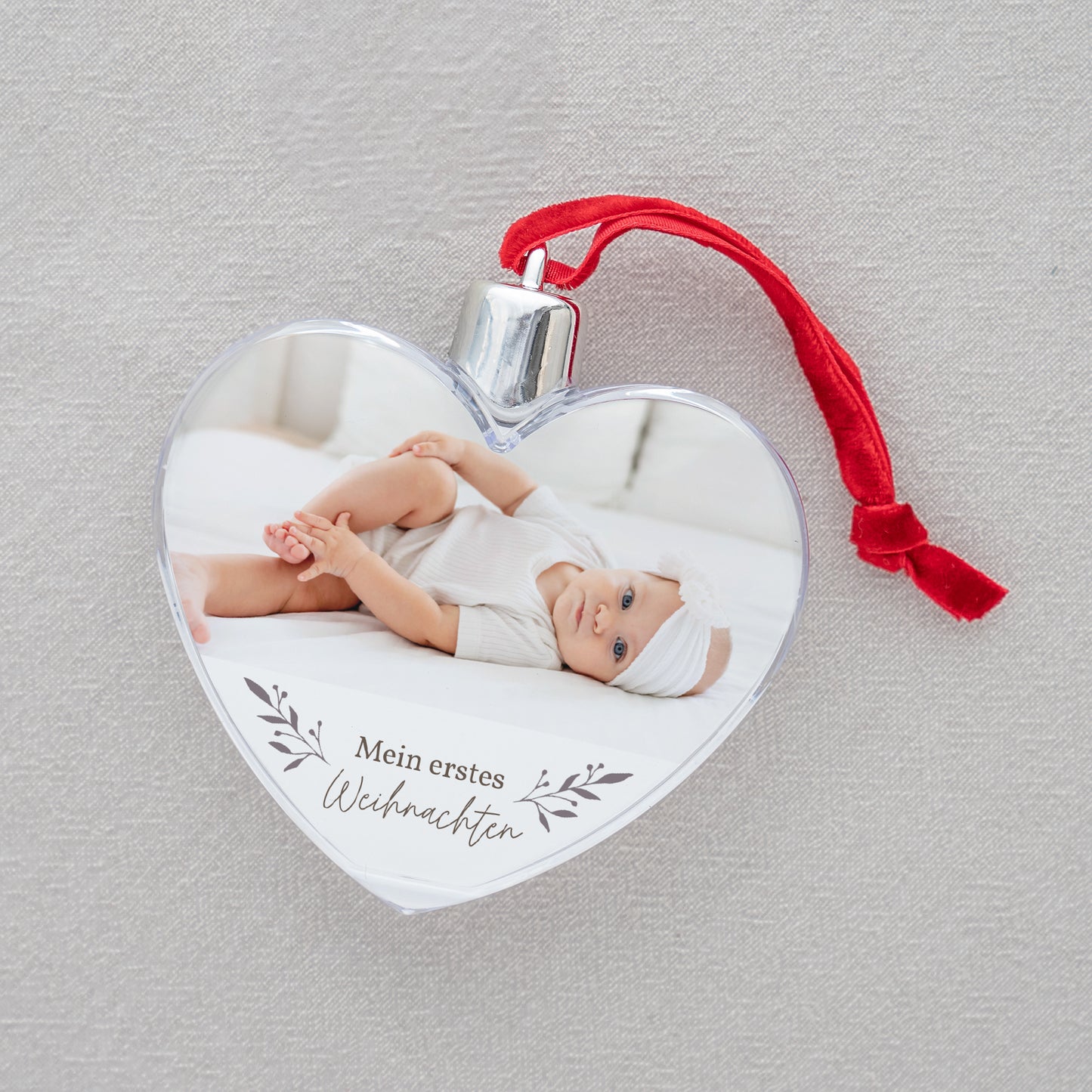 Weihnachtskugel Weihnachten Herz Fotomontage foto N° 2