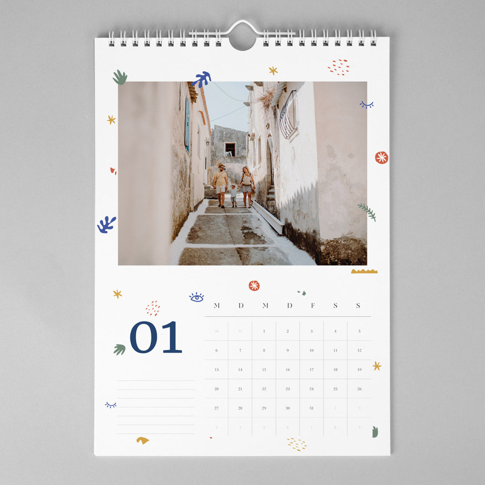 Kalender Weihnachten Wandgemälde A3 Auf die Art des Fauvismus foto N° 1