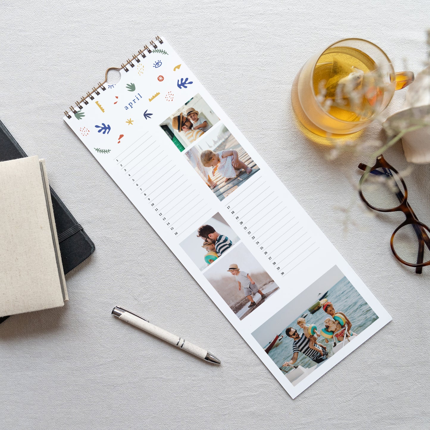 Kalender Weihnachten Beständig Auf die Art des Fauvismus foto N° 3