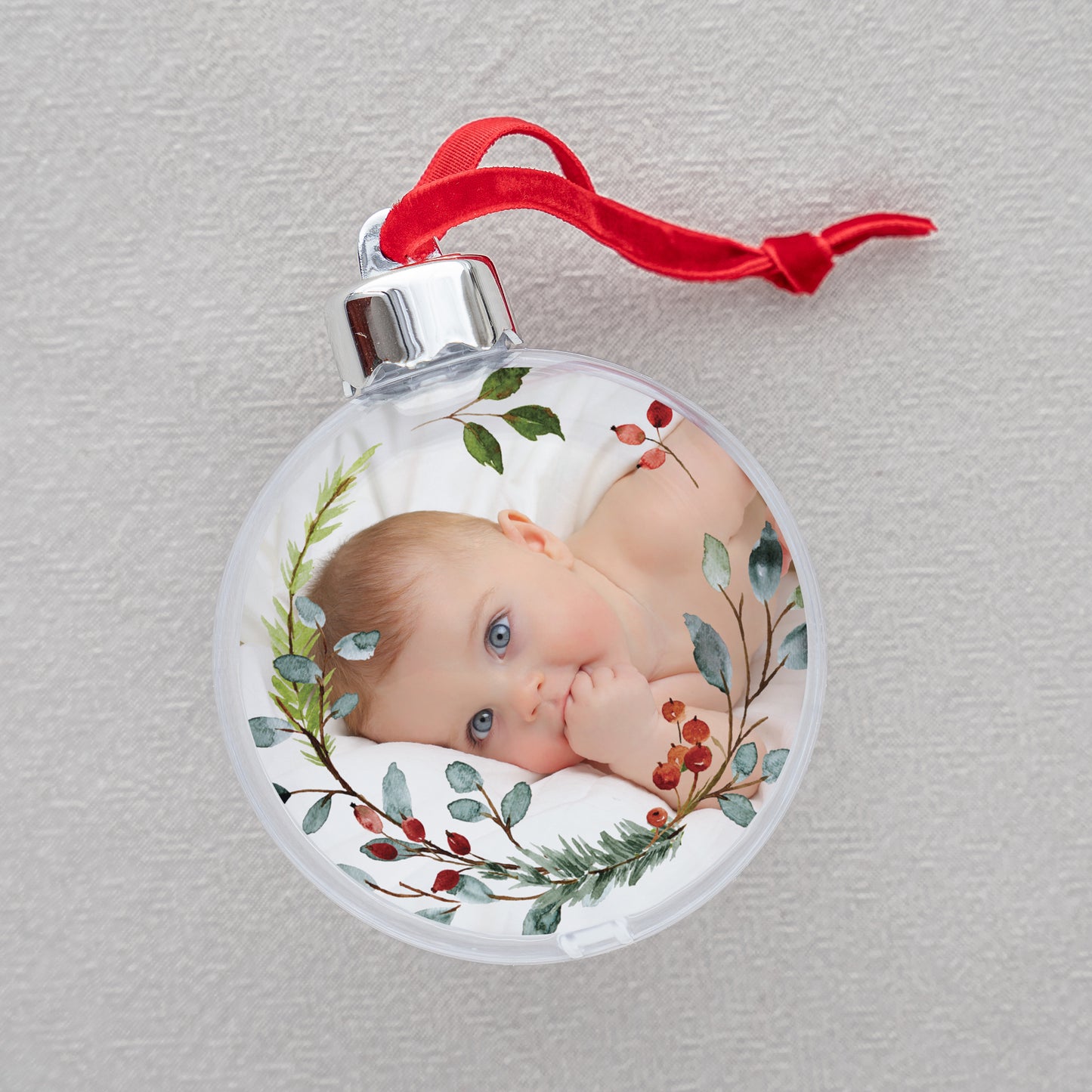 Weihnachtskugel Weihnachten Runde Weihnachtskrone III foto N° 2