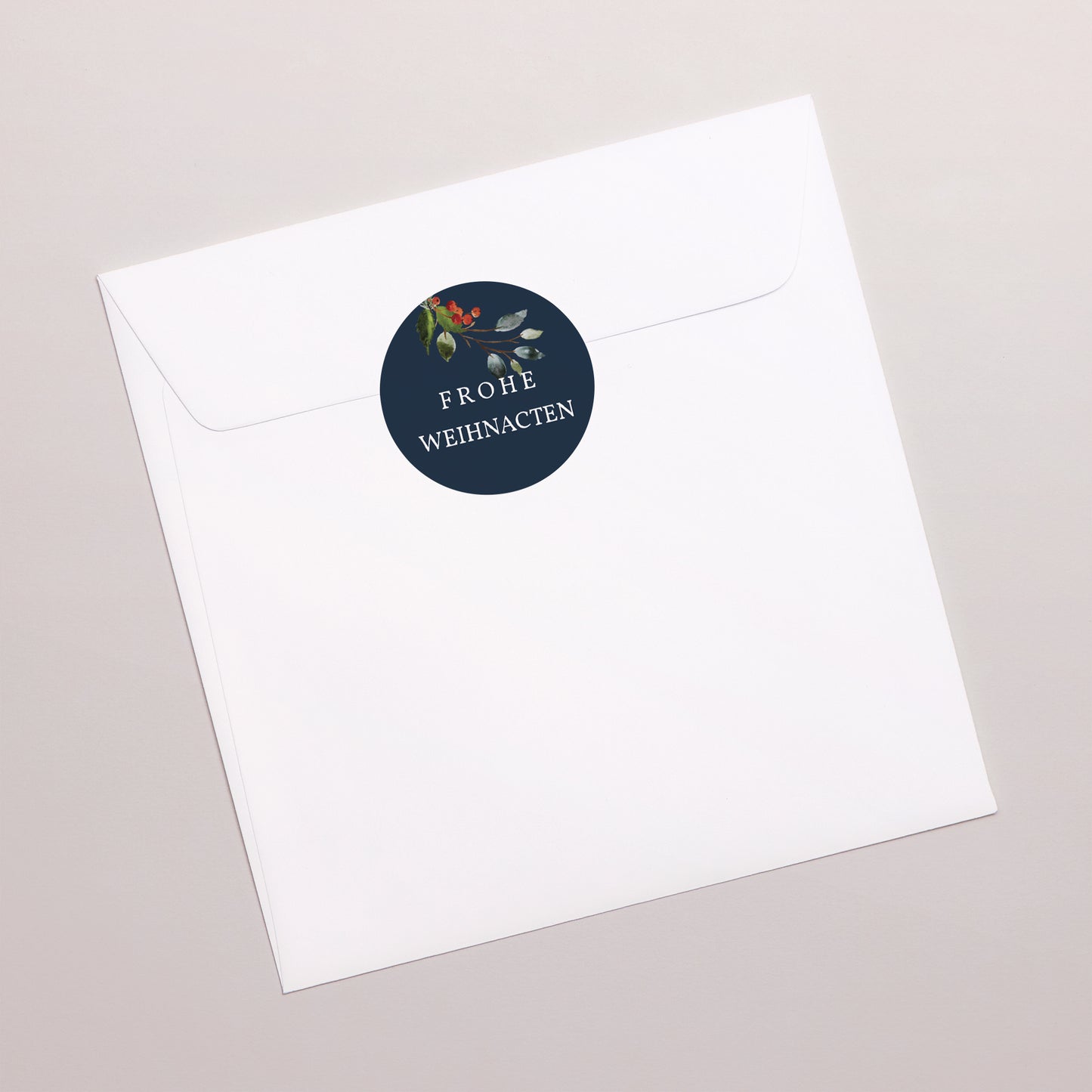 Sticker Weihnachten Rund Weihnachtskrone III foto N° 3