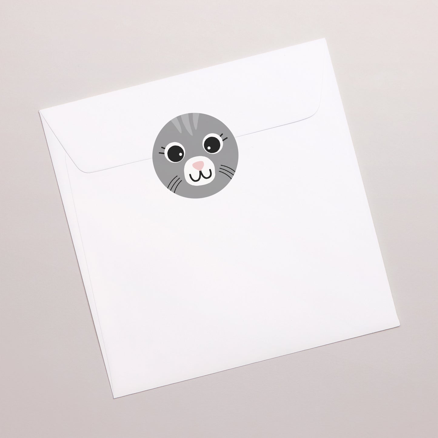 Sticker Geburt Rund Geburt Katze Karotte foto N° 3