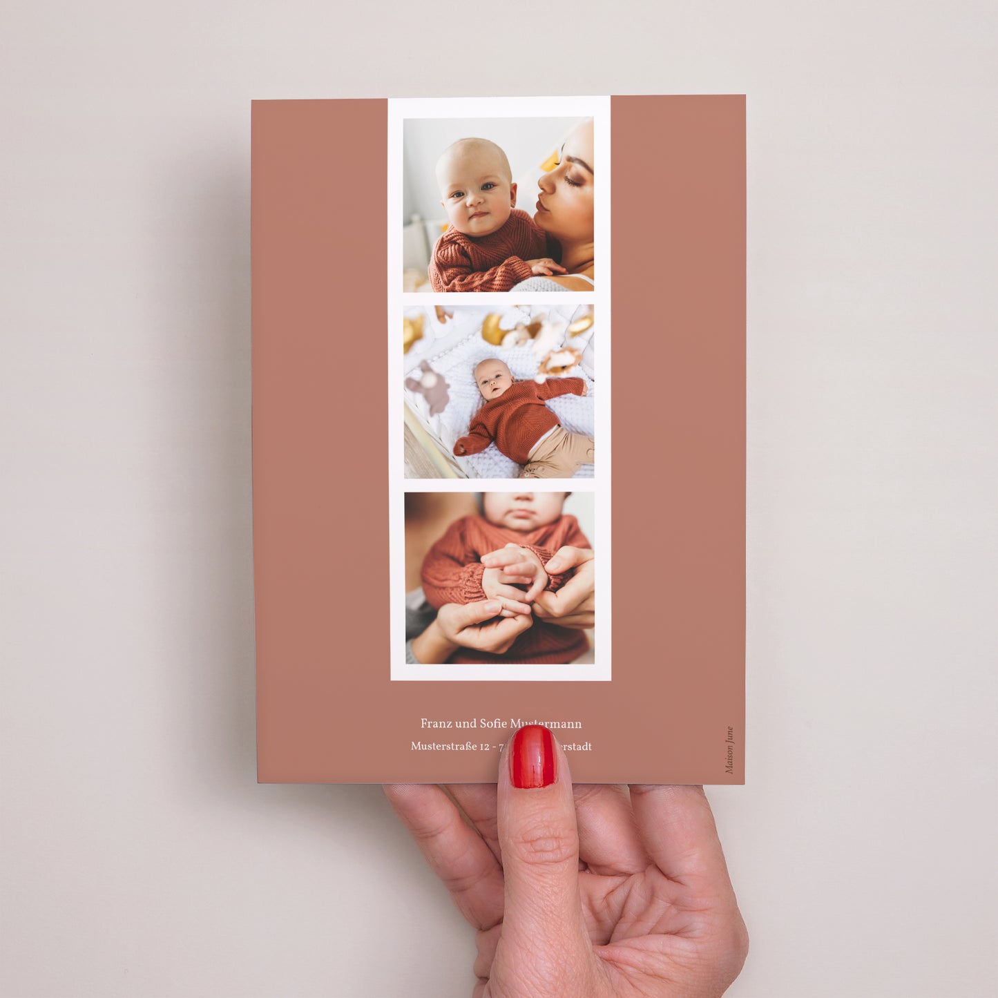 Geburtskarte Silvester-Trend foto N° 3