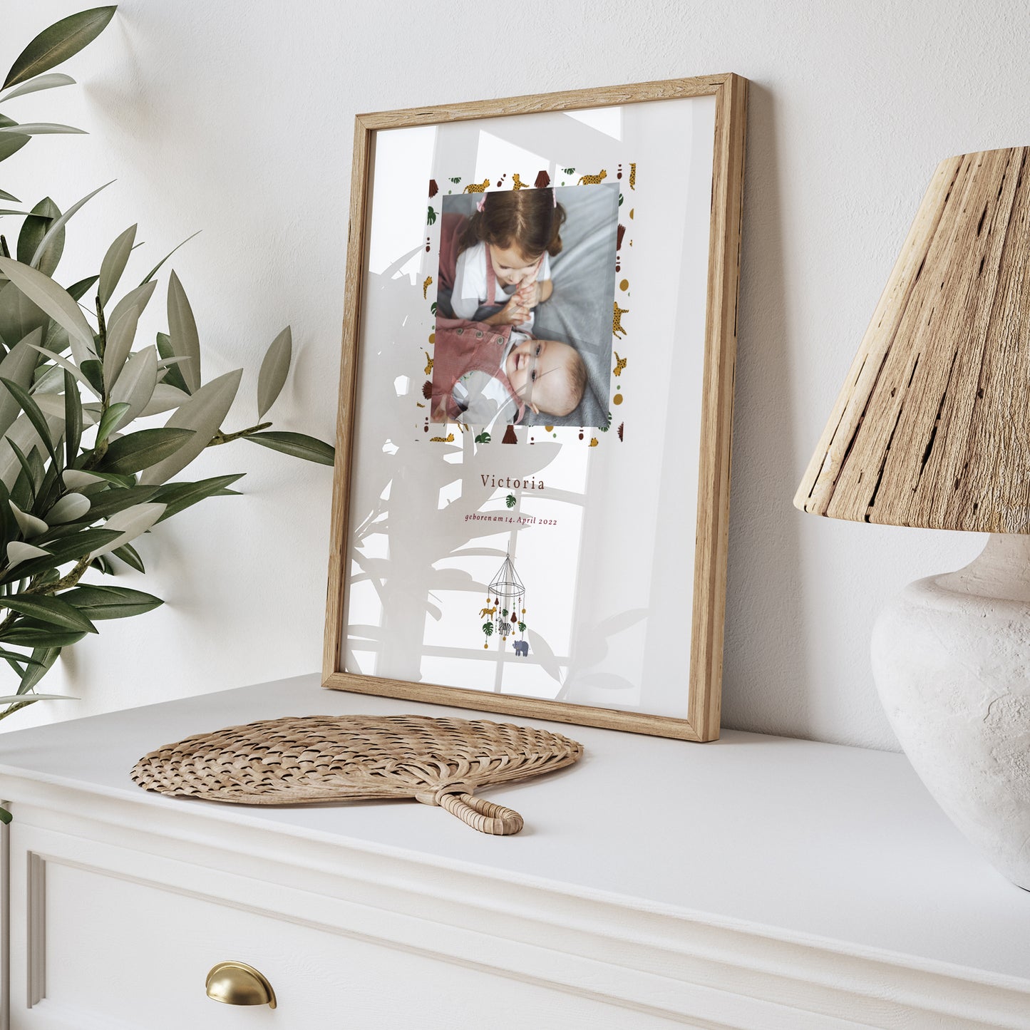 Poster Geburt Porträt Mobile Safari foto N° 5