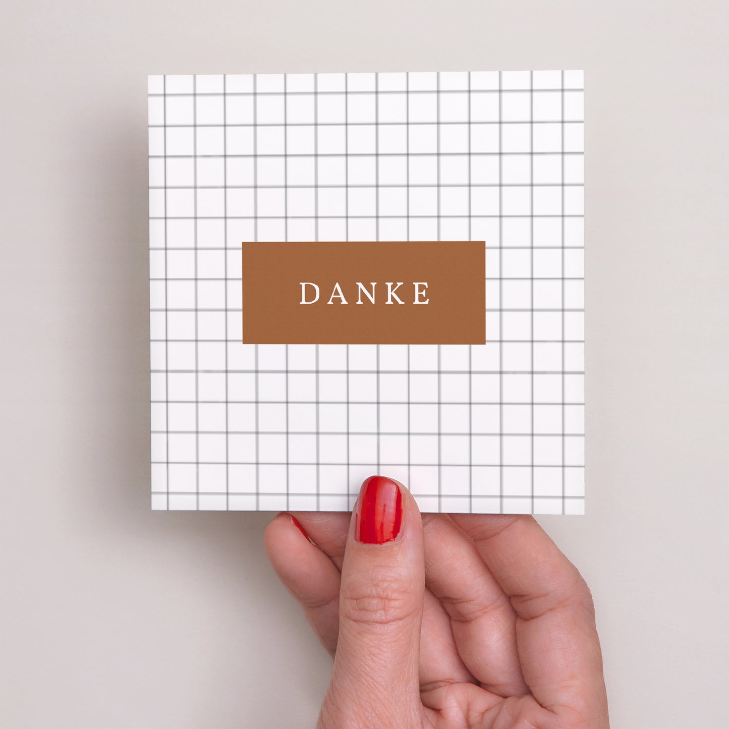 Dankeskarte Geburt Quadrat Kleiner roter Panda, 2 Fotos & Schulpapier foto N° 2