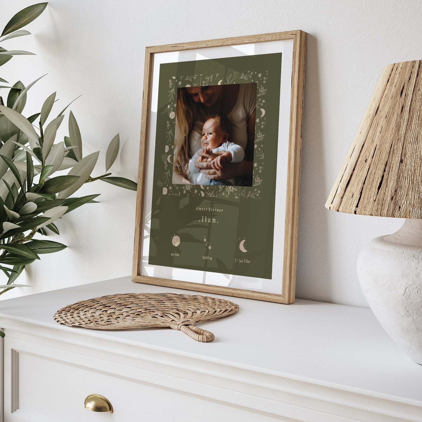 Poster Geburt Porträt Ilan foto N° 5