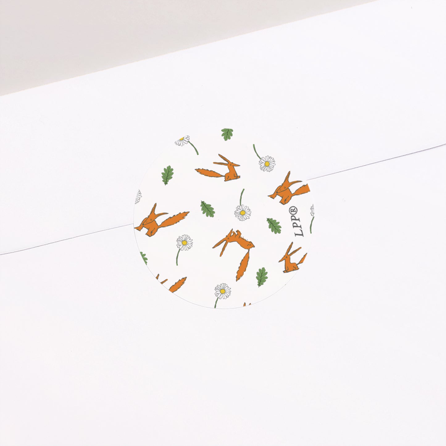 Sticker Geburt Rund Der Fuchs aus dem Kleinen Prinzen foto N° 1