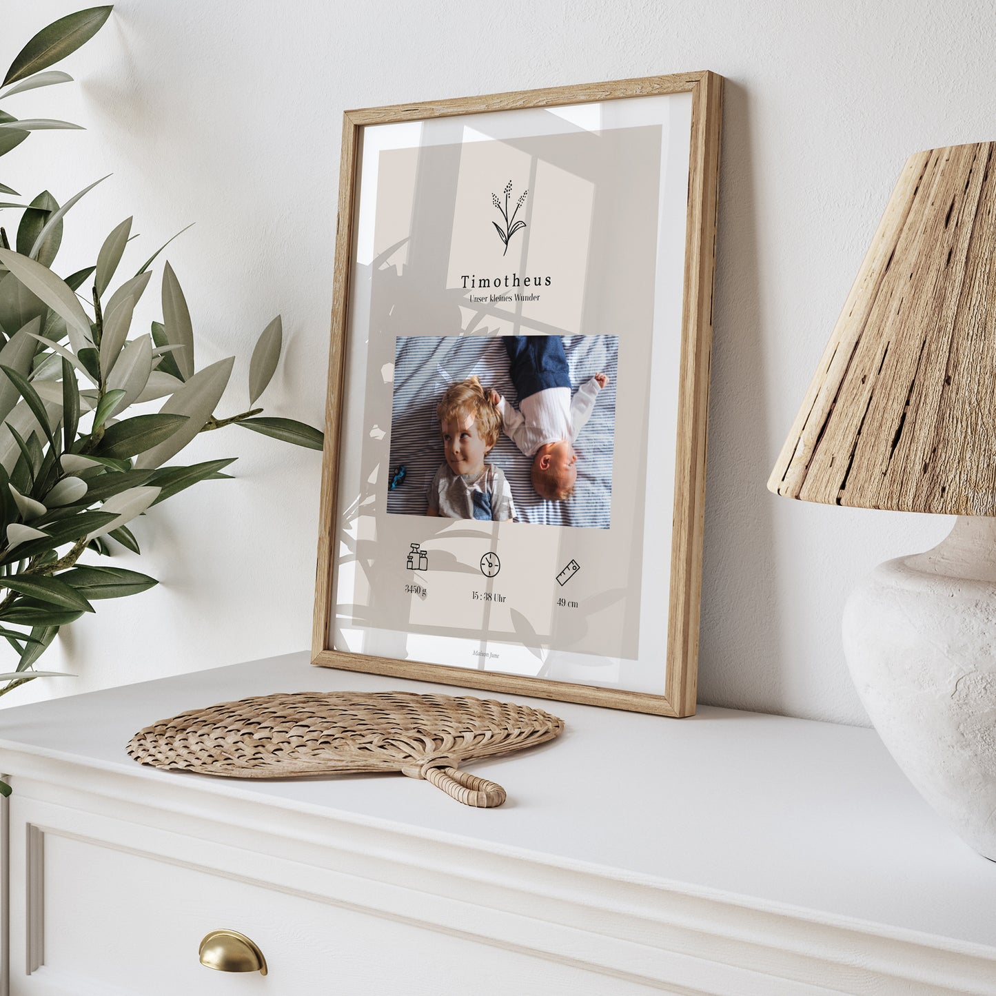 Poster Geburt Porträt Timotheus foto N° 5