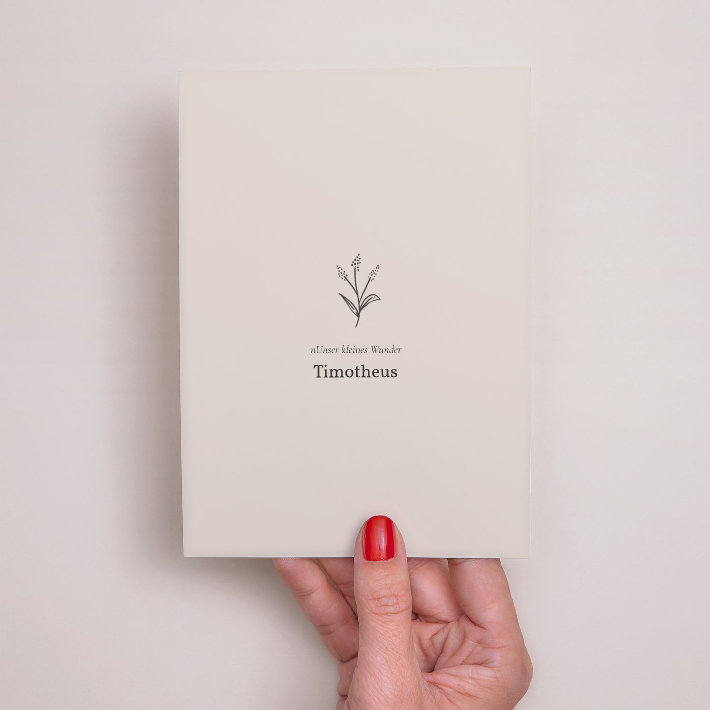 Geburtskarte Timotheus foto N° 2