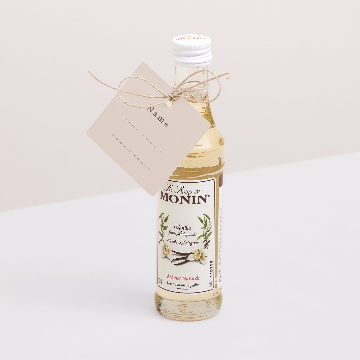 Vorgelochtes Etikett Hochzeit quadratisch Blumen-Silhouette III - Kirschbaum foto N° 3