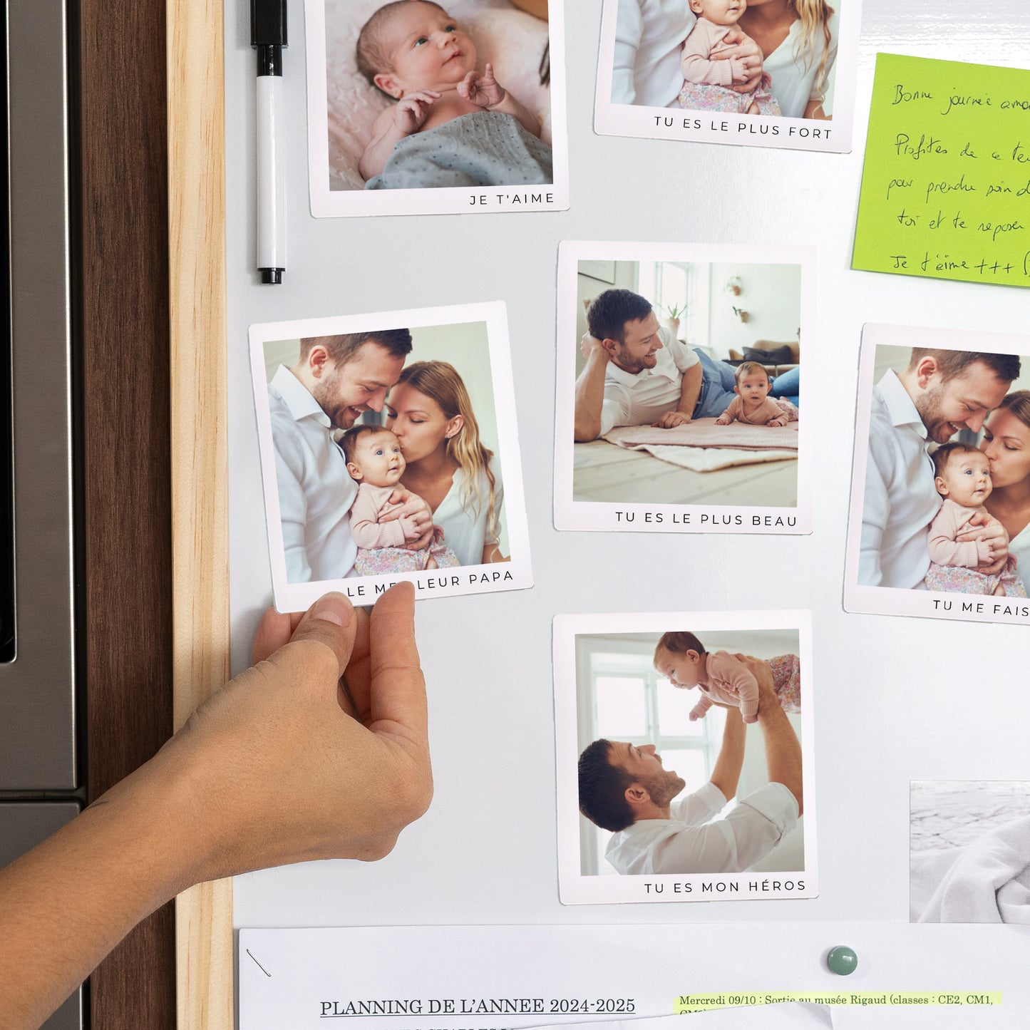 Magnet Objekte Pack mit 12, magnetisch Vaterfest II foto N° 2