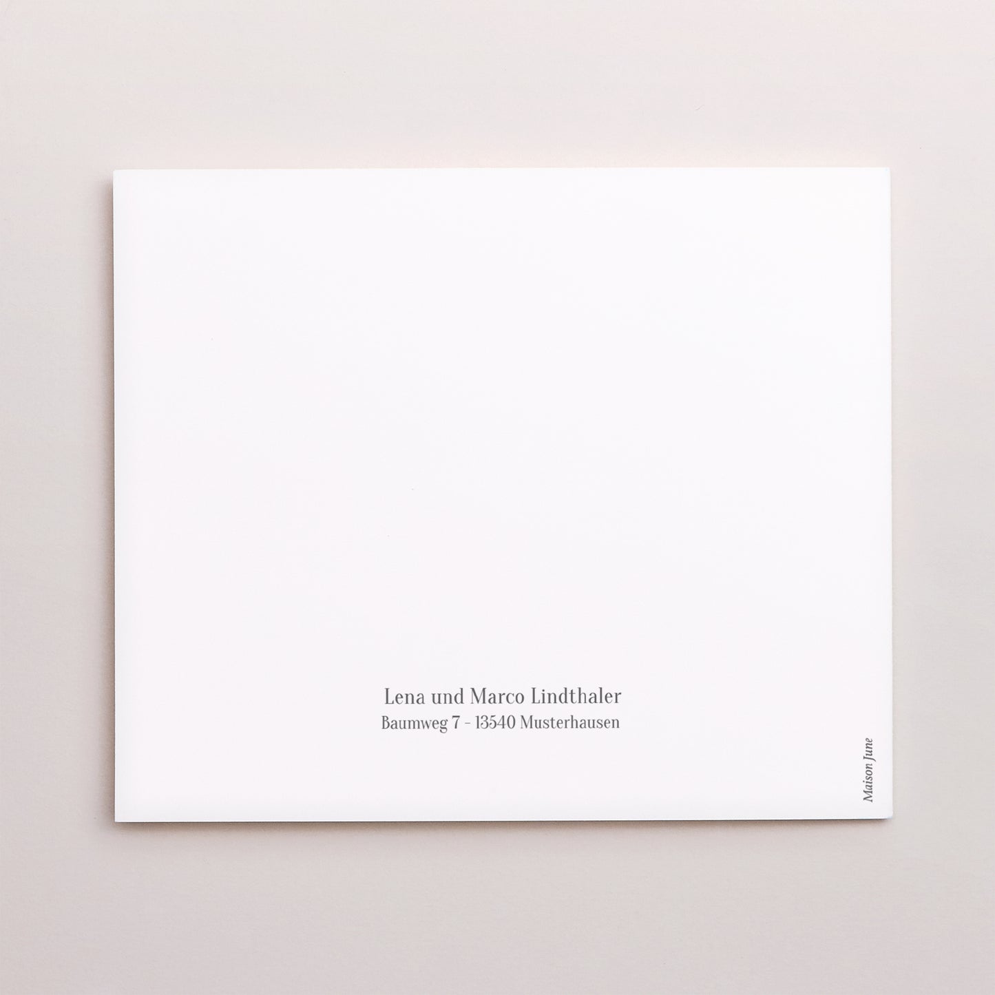 Dankeskarte Geburt Asymmetrische Zweiflügeltür Acid Pastell foto N° 3