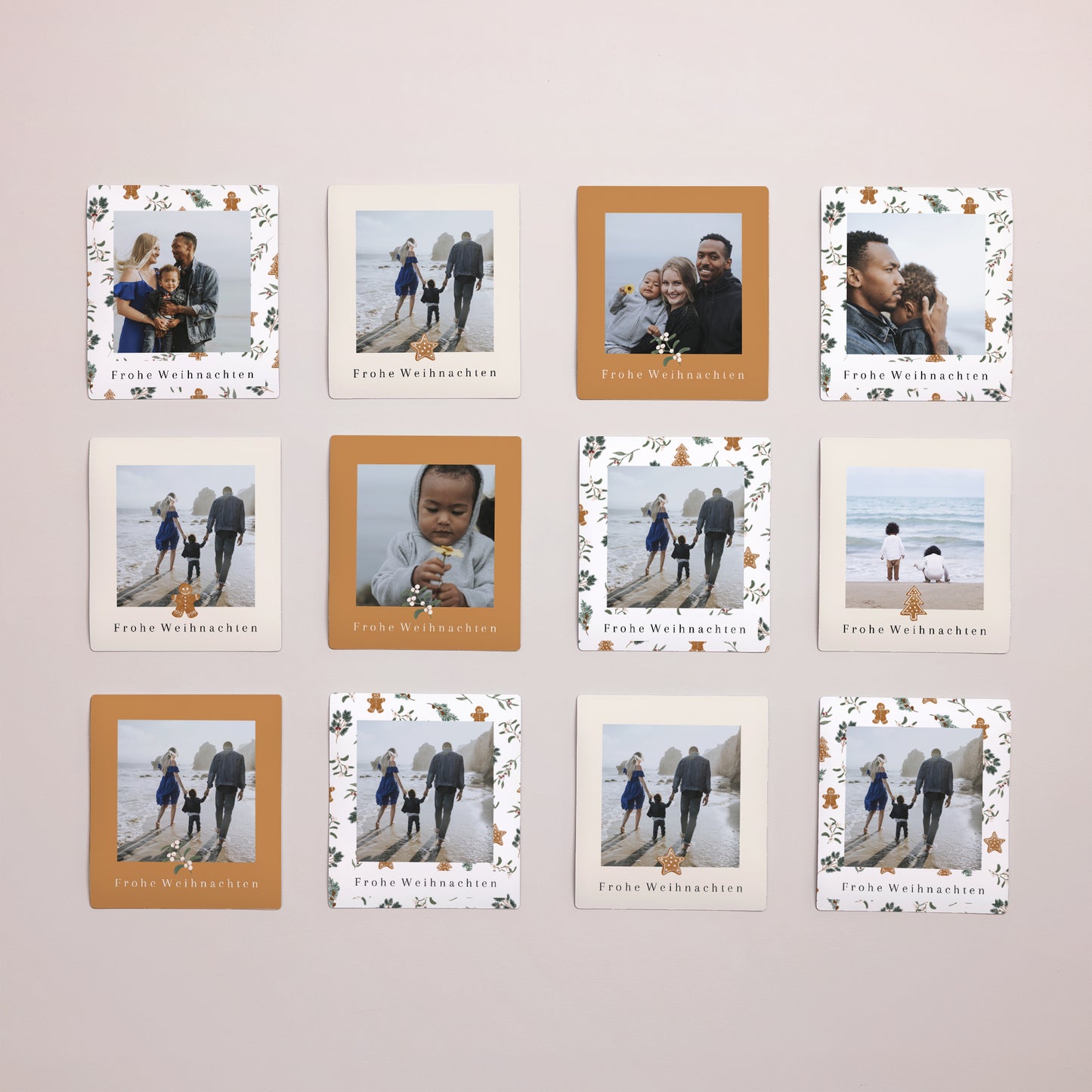 Fotoabzug Weihnachten Pack mit 12, magnetisch Weihnachtskekse foto N° 1