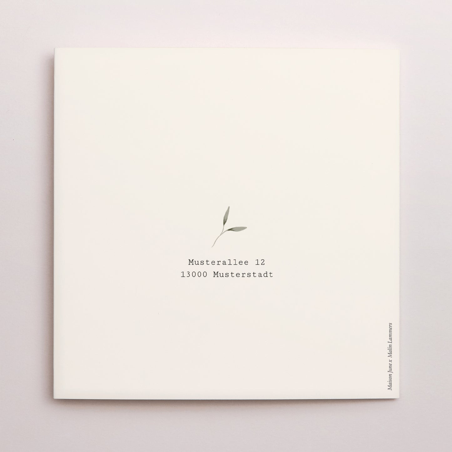 Weihnachtskarte Weihnachten Doppelflügiges Quadrat Weihnachtskranz V foto N° 3