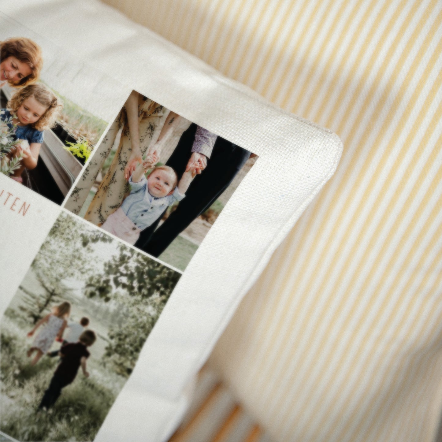 Kissen Weihnachten Natürliche Beige Weihnachtsbaumzweige foto N° 3