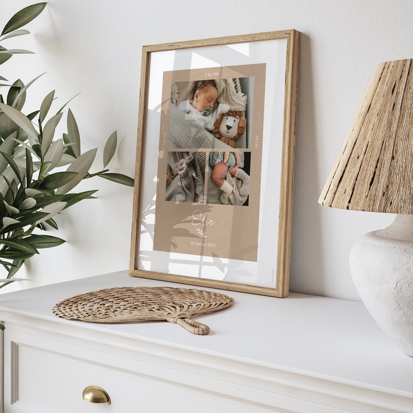 Poster Geburt Porträt Porträt Kraft Natur foto N° 5