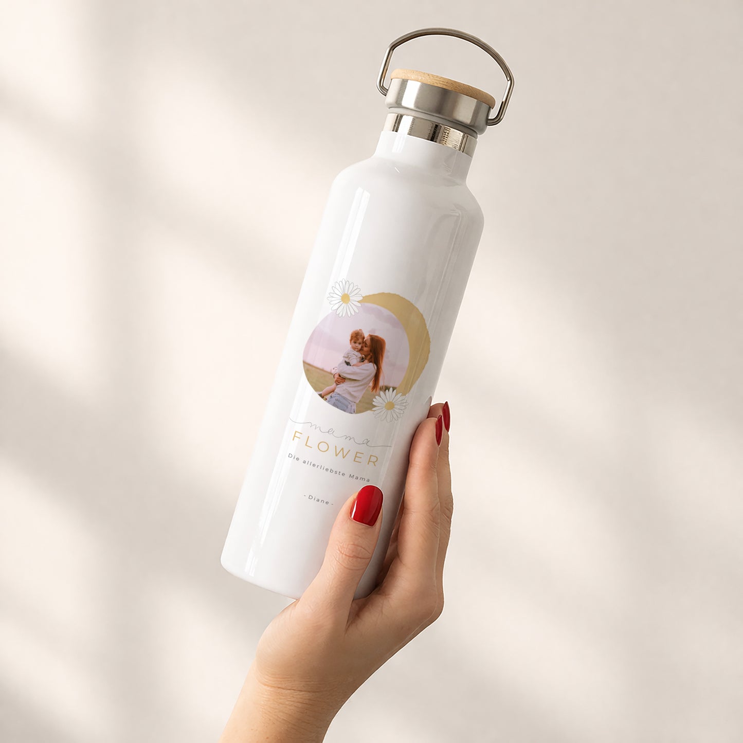 Trinkflasche Objekte 75 cl Mama Flower foto N° 2
