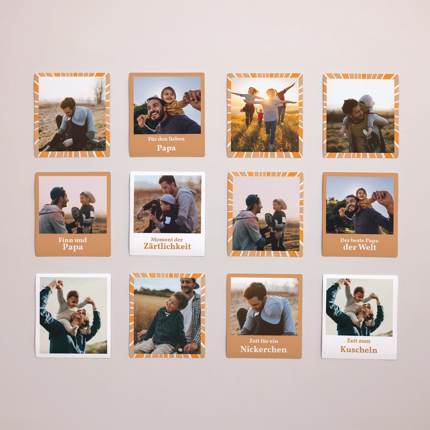 Magnet Objekte Pack mit 12, magnetisch Mein Papa für mich foto N° 1