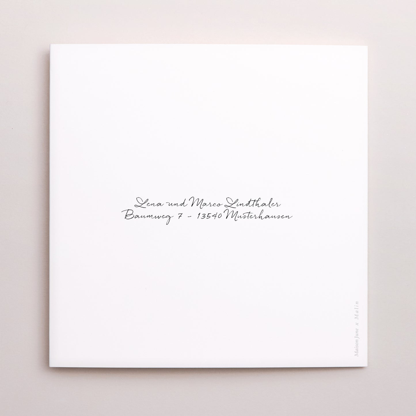 Geburtskarten Doppelflügiges Quadrat Hübsches Gänseblümchen foto N° 3