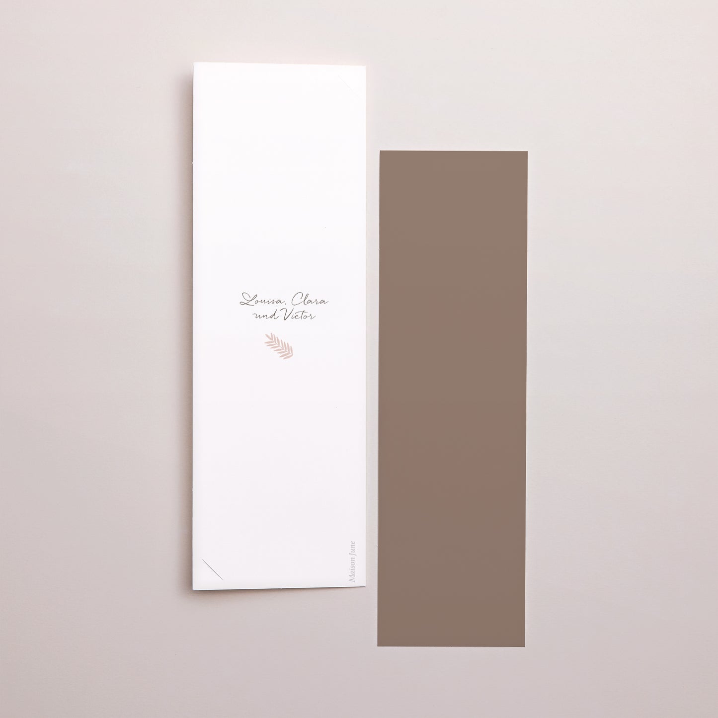 Geburtskarte Fotoautomaten Lesezeichen Body, rosafarbene Zweige foto N° 3