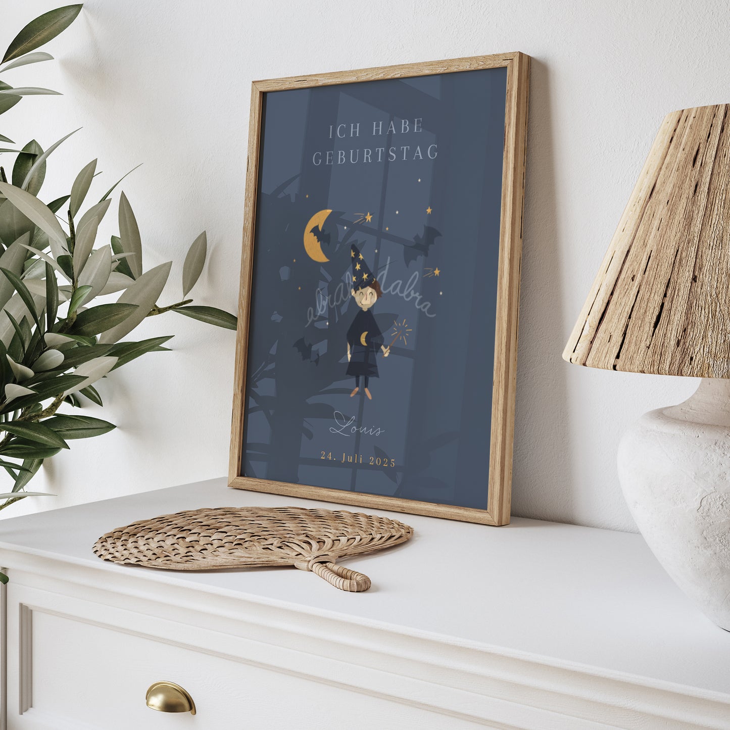 Poster Kindergeburtstag Porträt Superhexer foto N° 5