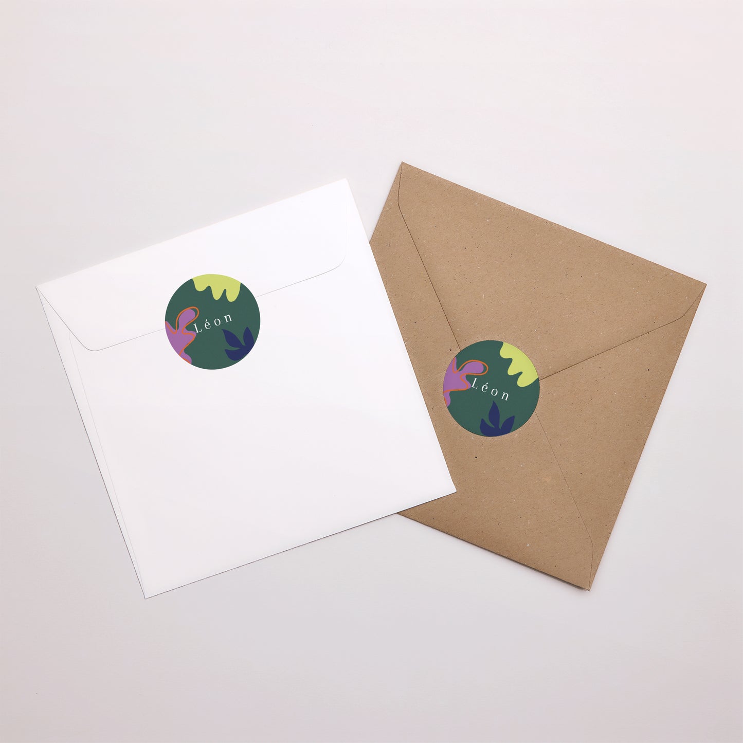 Sticker Geburtstag Rund Flashy Party foto N° 3