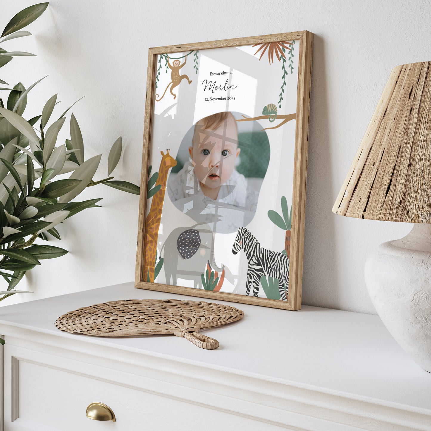 Poster Geburt Porträt Die Tiere Afrikas II foto N° 5