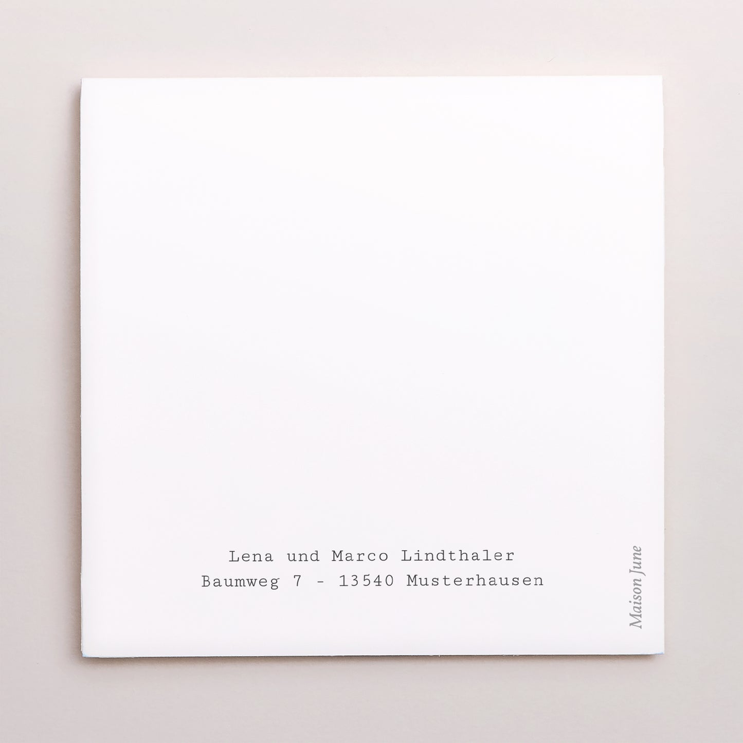 Dankeskarte Geburt Doppelflügelfensterhalbmond foto N° 3